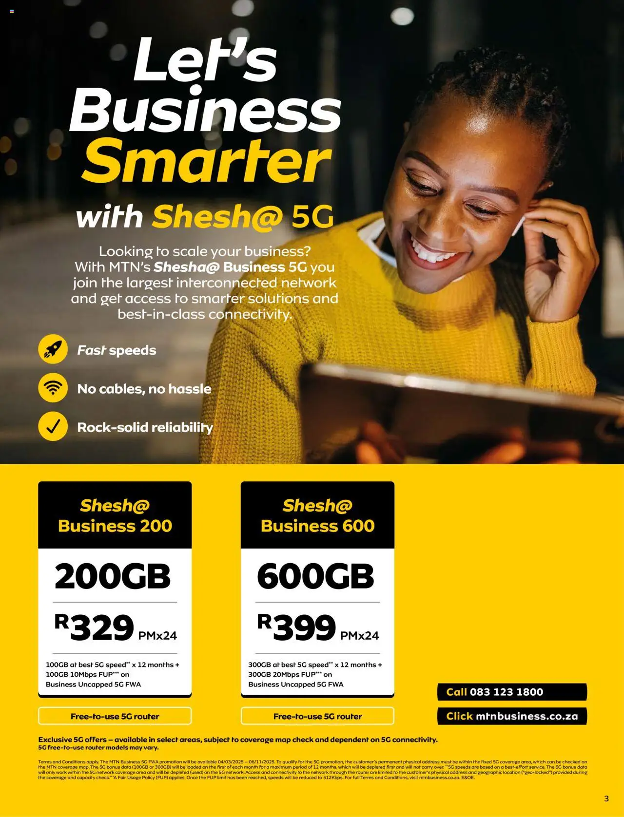New MTN catalogue – valid from 07.09.2025 | Page: 3 | Products: Data, Router, Scale