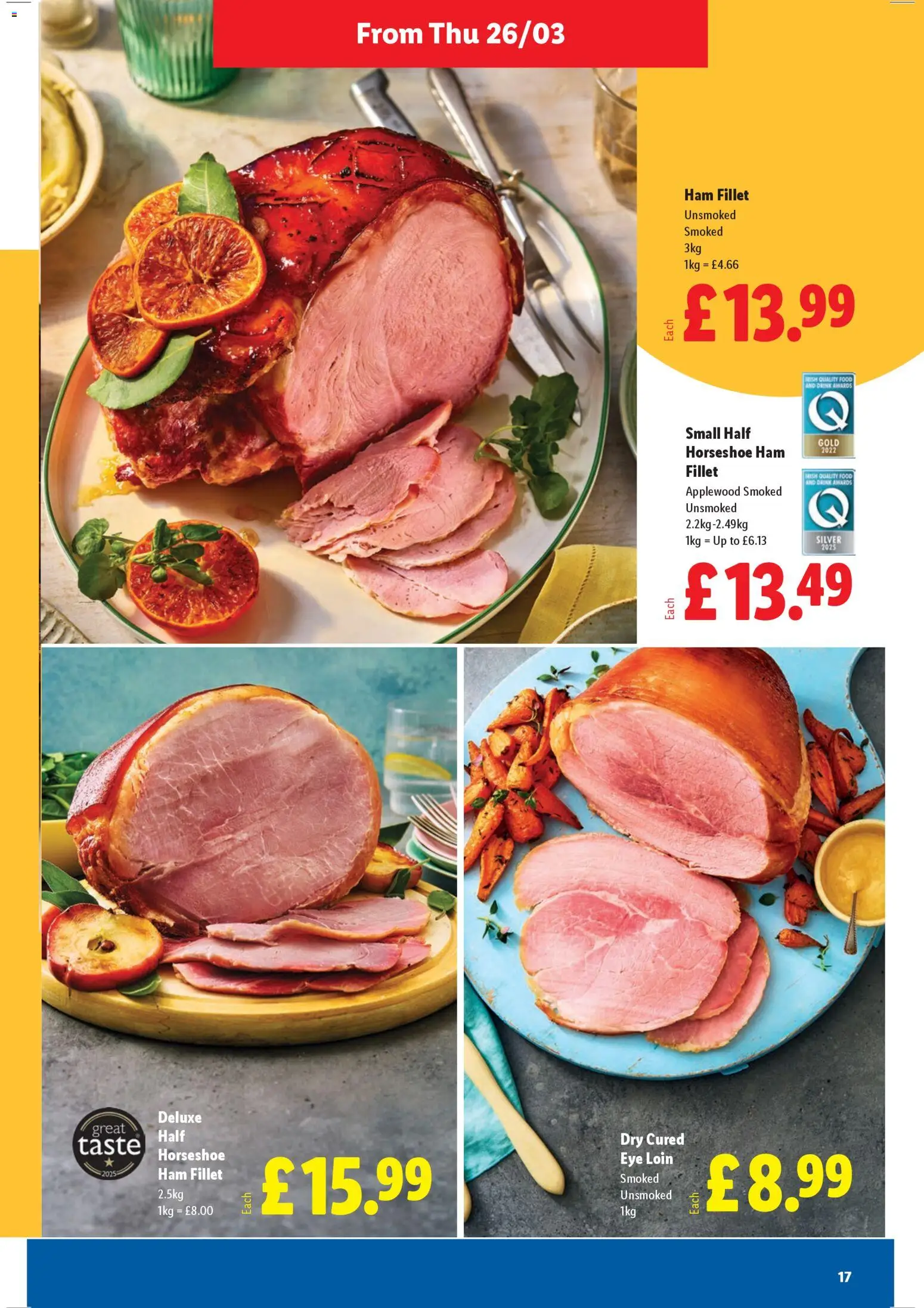 {H1} | Page: 17 | Products: Ham