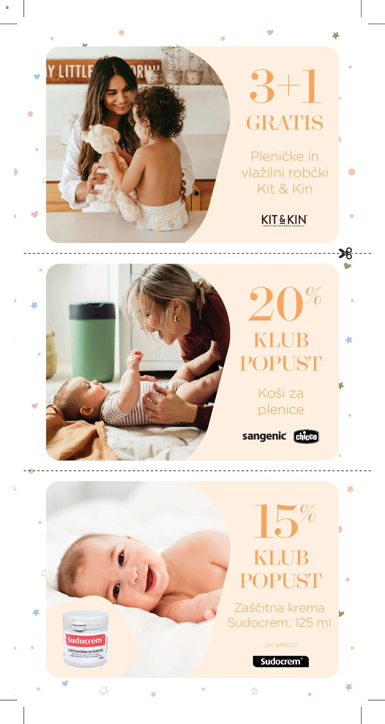 Baby center katalog nosečka │ velja od 01.07.2025 | Stran: 21 | Izdelki: Plenice, Robčki, Krema, Vlažilni robčki
