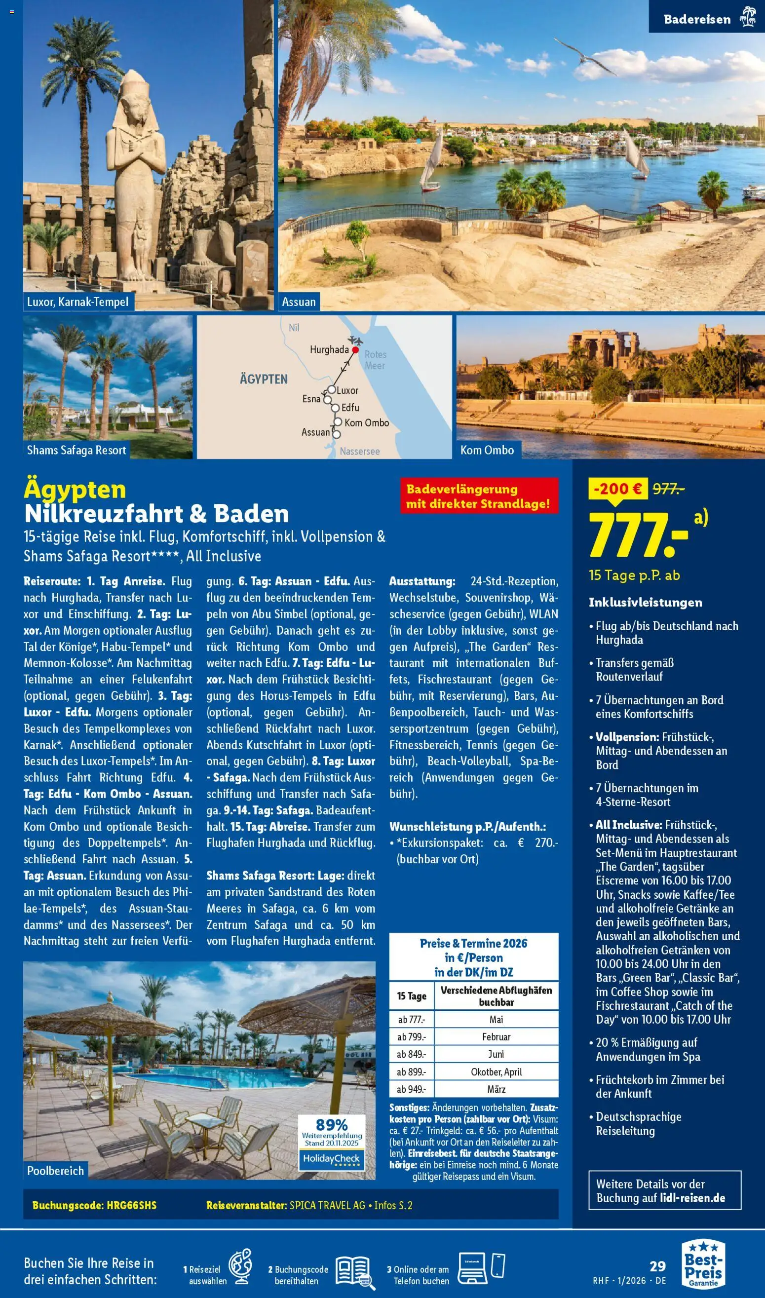 Lidl Reisen Prospekt 	 – gültig ab 29.12.2025 | Seite: 29 | Produkte: Eiscreme, Telefon, Uhr