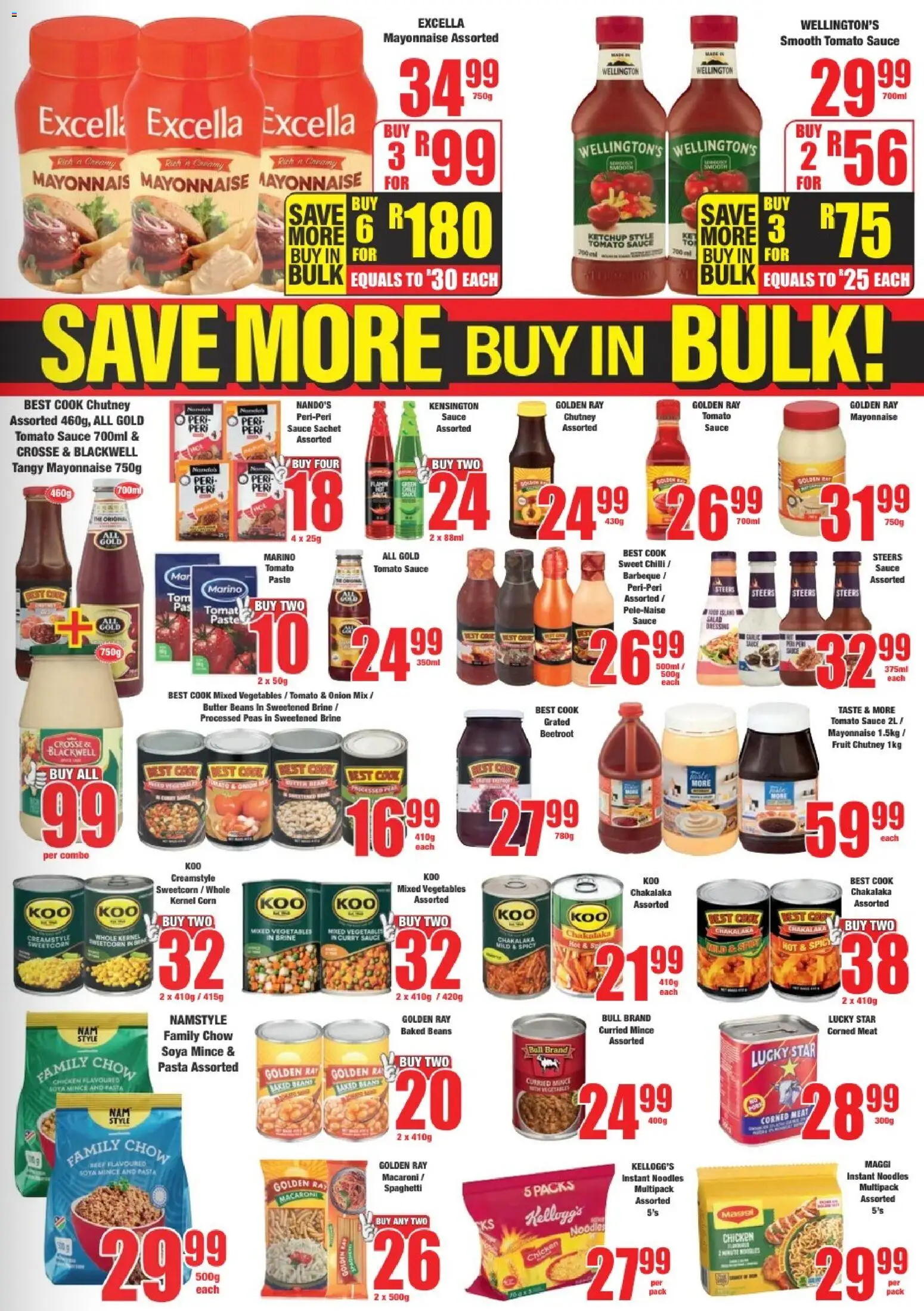 New Boxer catalogue – valid from 20.11.2025 | Page: 3 | Products: Chutney, Baked beans, Pasta, Mayonnaise