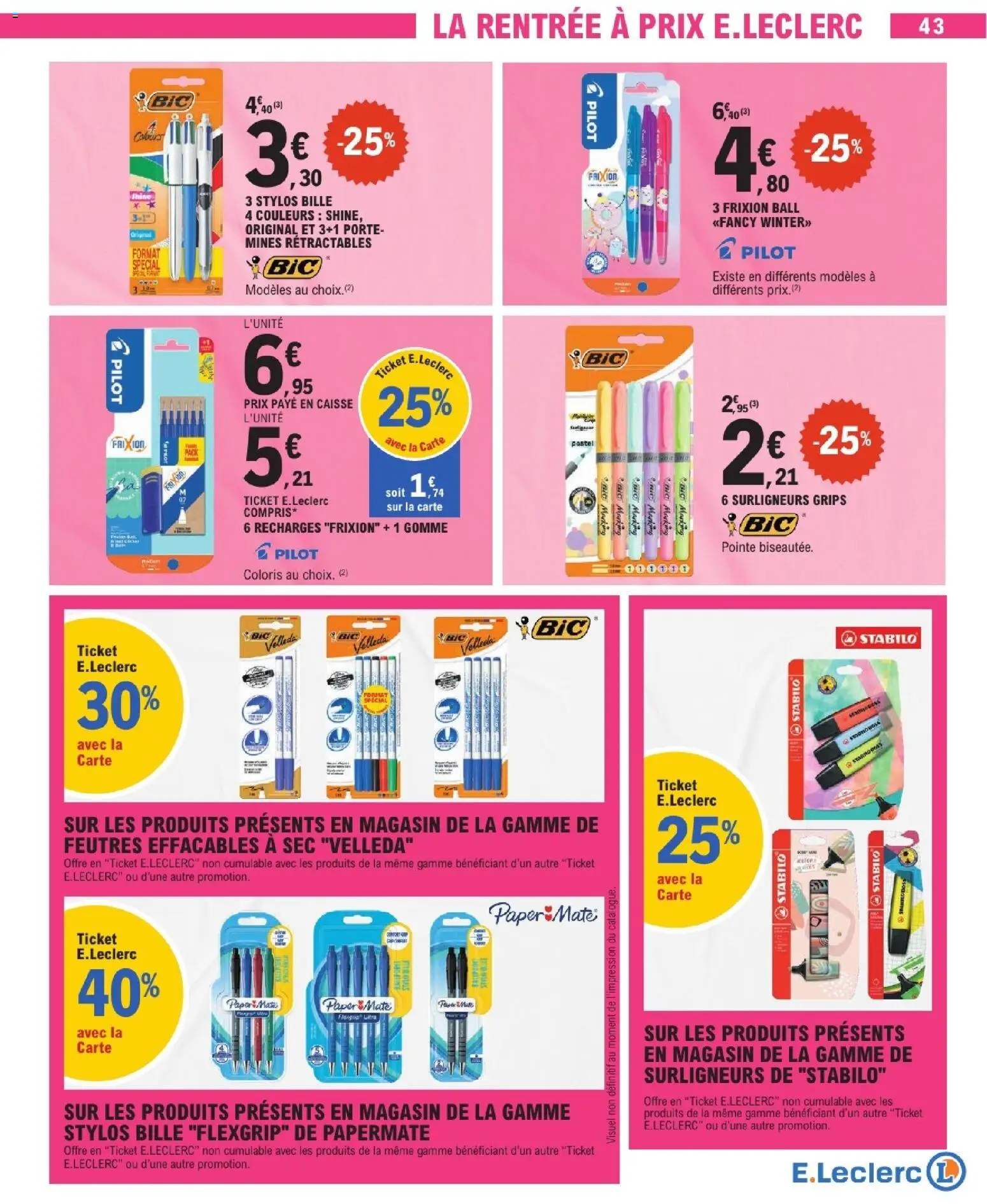 {H1} | Page: 43 | Produits: Porte, Stylo