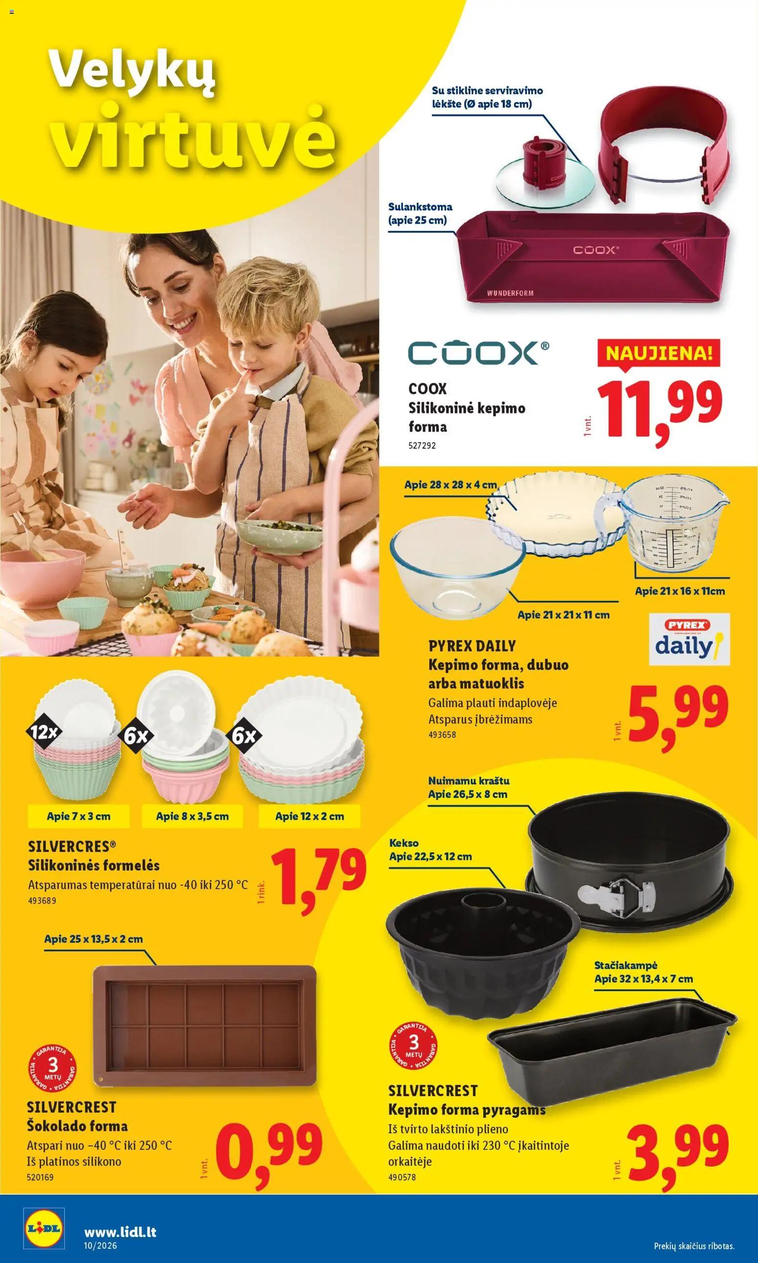 LIDL akcijos nuo 02.03.2026 | Puslapis: 6 | Prekių: Lėkštė, Dubuo