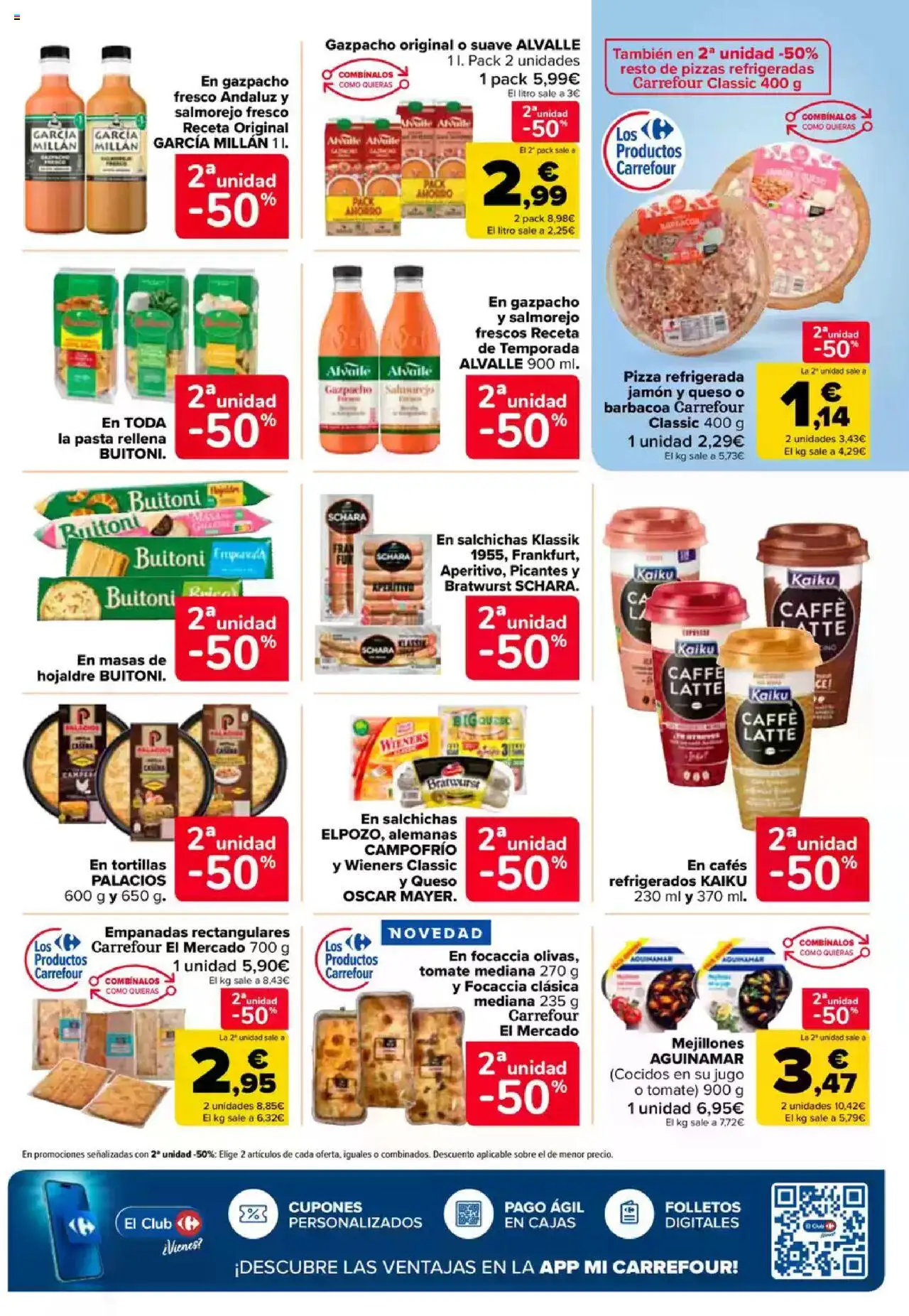 Carrefour folleto │ válido desde el 09.06.2025 | Página: 15 | Productos: Pizza, Jugo, Ρυζογκοφρέτα, Barbacoa
