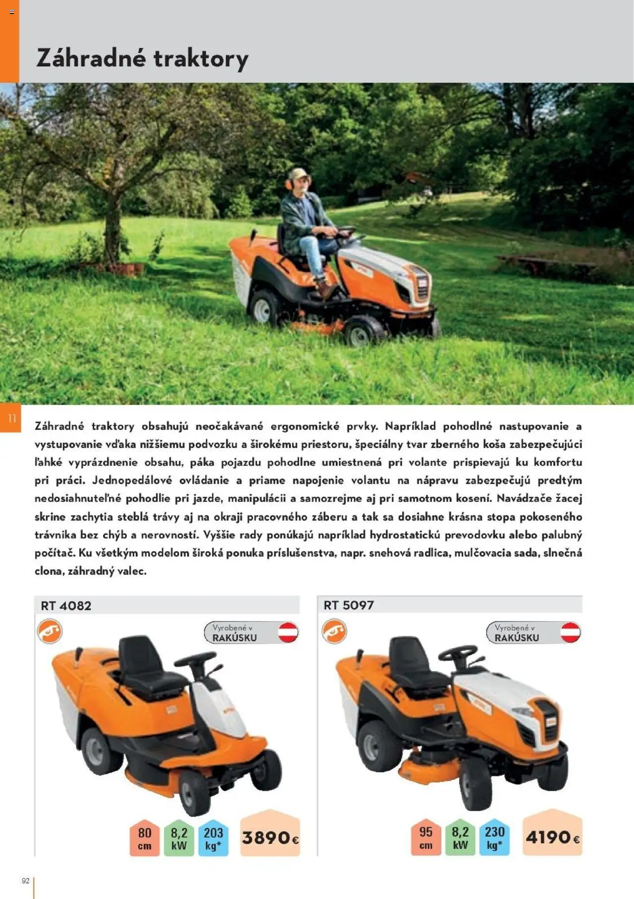 Nové STIHL akcie – leták je platný od 29.09.2025 | Strana: 92 | Produkty: Skrine