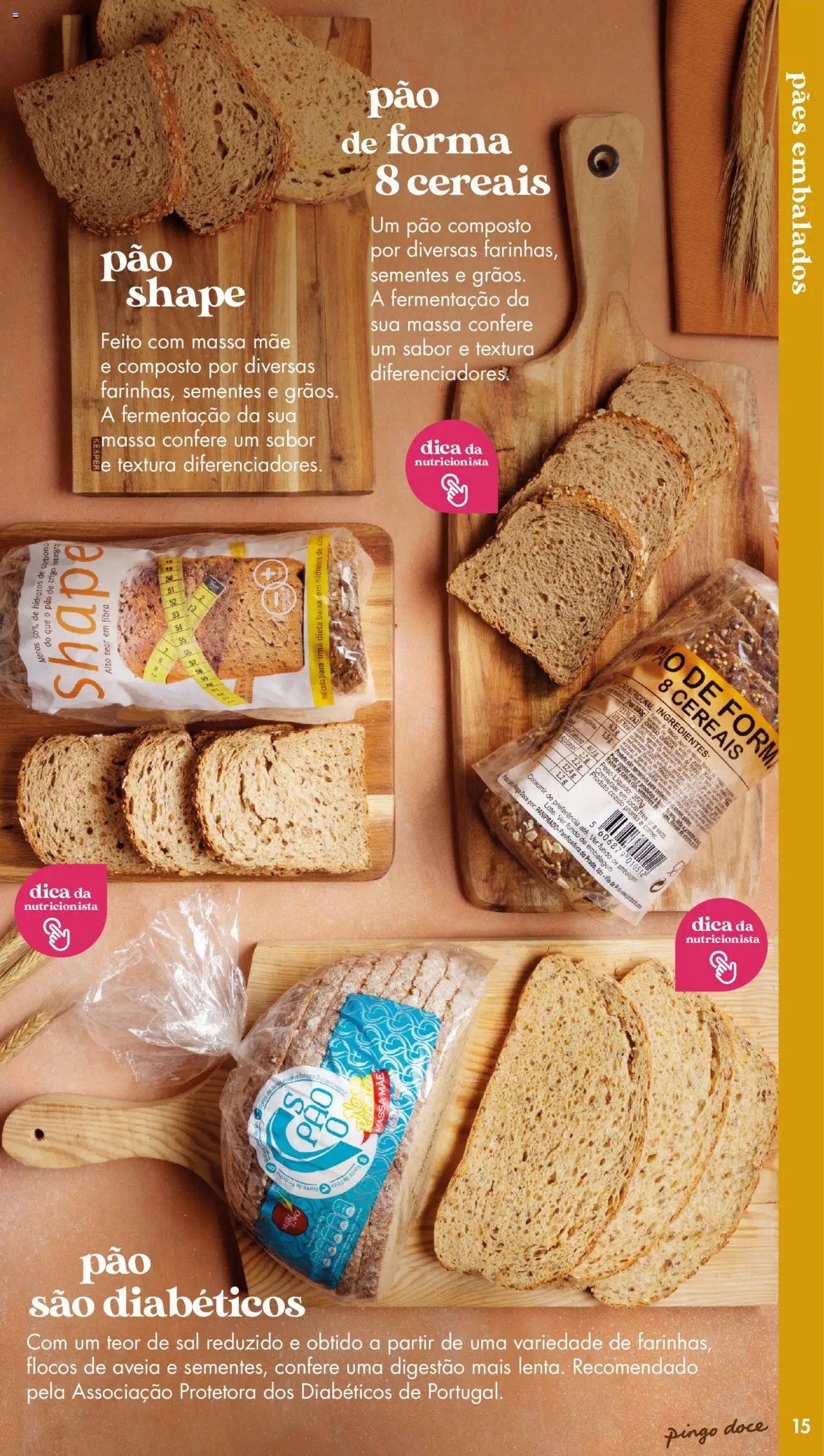 Pingo Doce - Catálogo-Padaria │ válido de 20.05.2025 | Página: 15 | Produtos: Aveia, Base, Sal, Pão