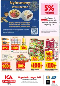 ICA Kvantum - Hörby - Förhandsvisning av reklamblad från butik ICA Kvantum aktuell från 15.12.2025 | Sida: 12