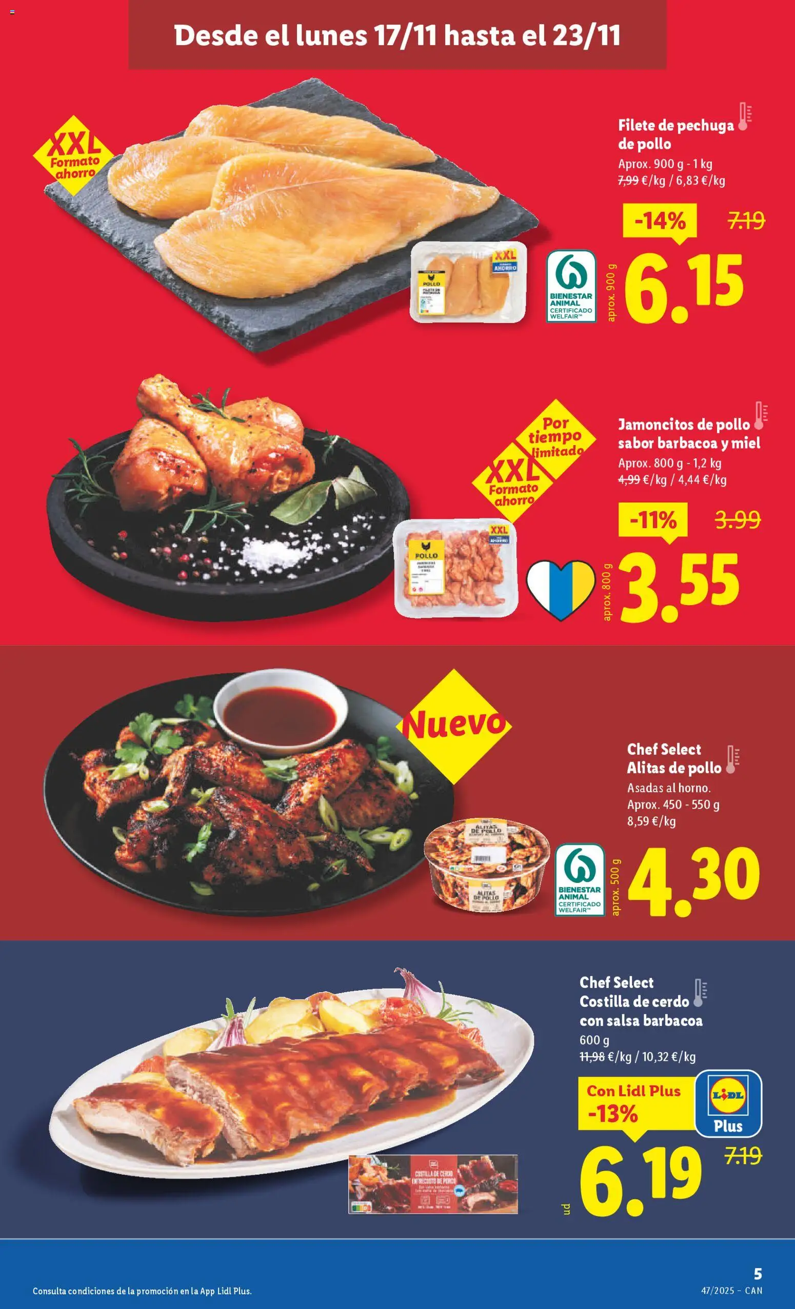 Lidl - Canarias │ válido desde el 17.11.2025 | Página: 5 | Productos: Ψηφιακή κάμερα, Cerdo, Barbacoa, Filete