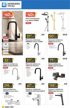 MOKI VEŽI leidinys galioja nuo 05.03.2026 | Puslapis: 6 | Prekių: Maišytuvas