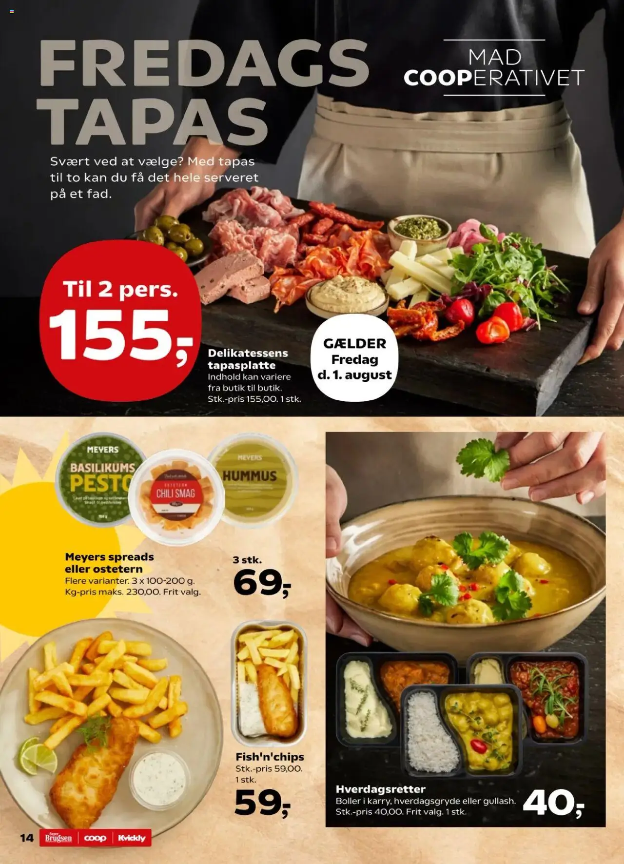 Kvickly Tilbudsavis gyldig fra 01.08.2025 | Side: 16 | Produkter: Pesto