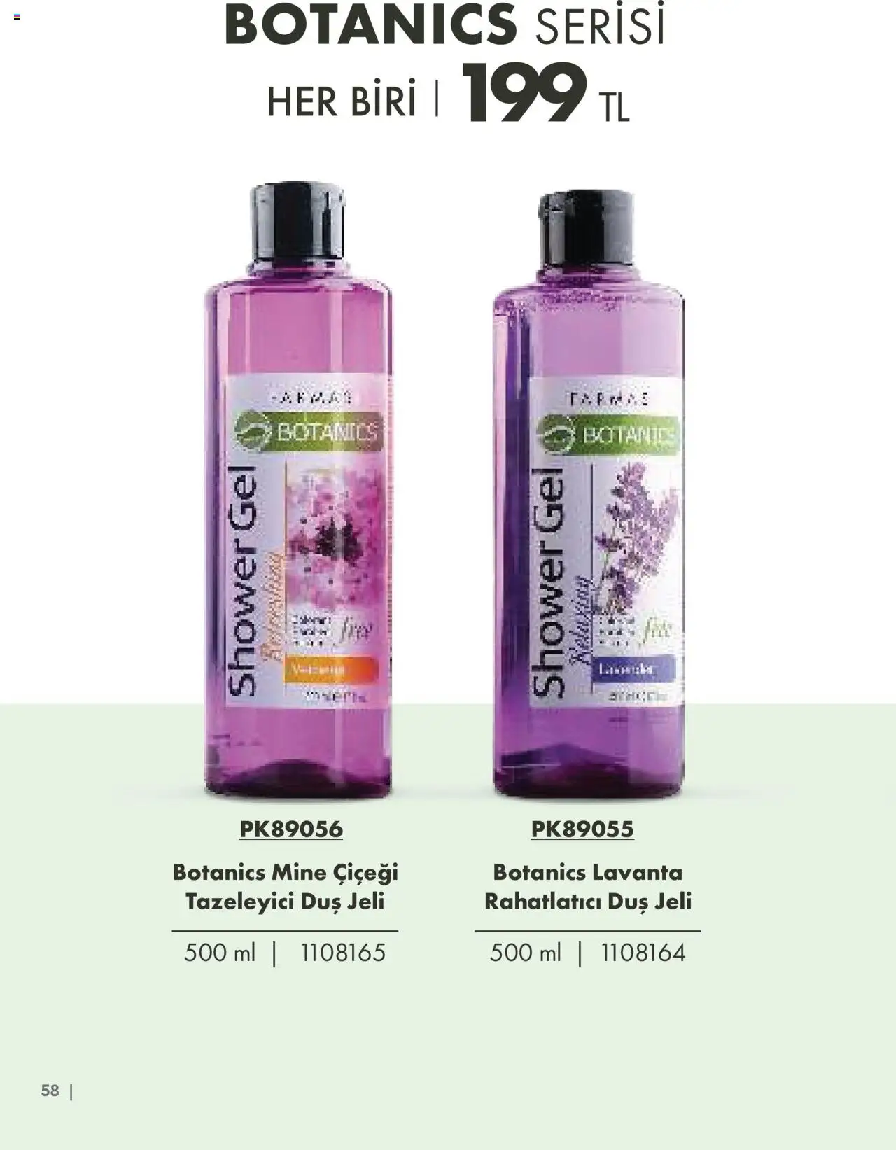 Farmasi Katalog - 01.06.2025 tarihinden itibaren geçerlidir | Sayfa: 58 | Ürünler: Duş, Duş jeli