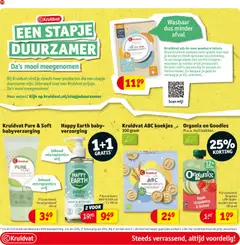 Kruidvat ABC koekjes, 100 gram - Voorbeeld van een folder van Kruidvat, geldig van 26.01.2026 | Pagina: 76 | Producten: Kan, Quinoa, Gel, Zalf