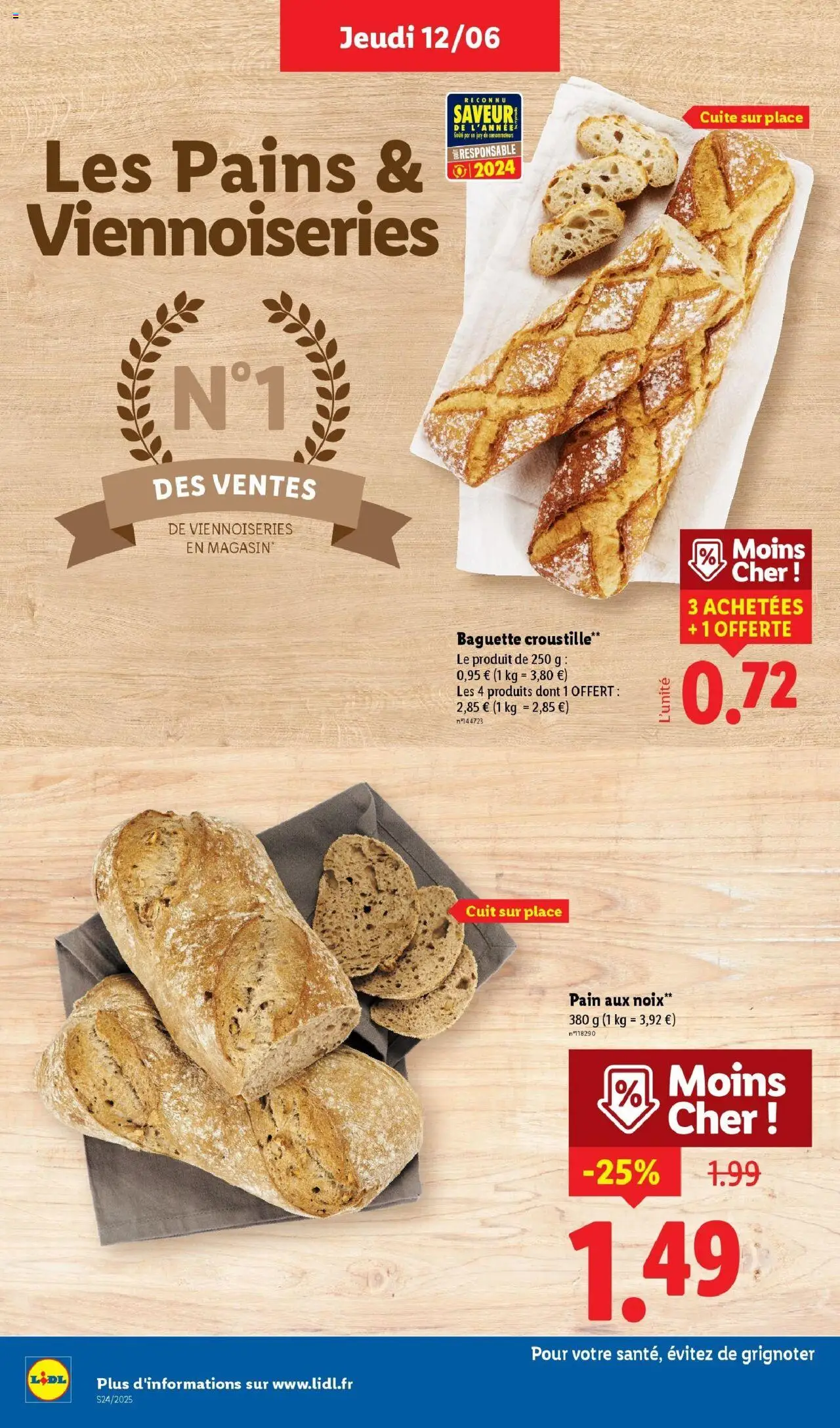  | Page: 8 | Produits: Viennoiseries, Pain, Noix