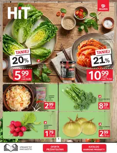 Pogląd oferty "Selgros cash&carry Gazetka" - ważna od 22.01.2026 | Strona: 3 | Produkty: Kimchi, Kapusta, Brokuł, Kapusta kiszona