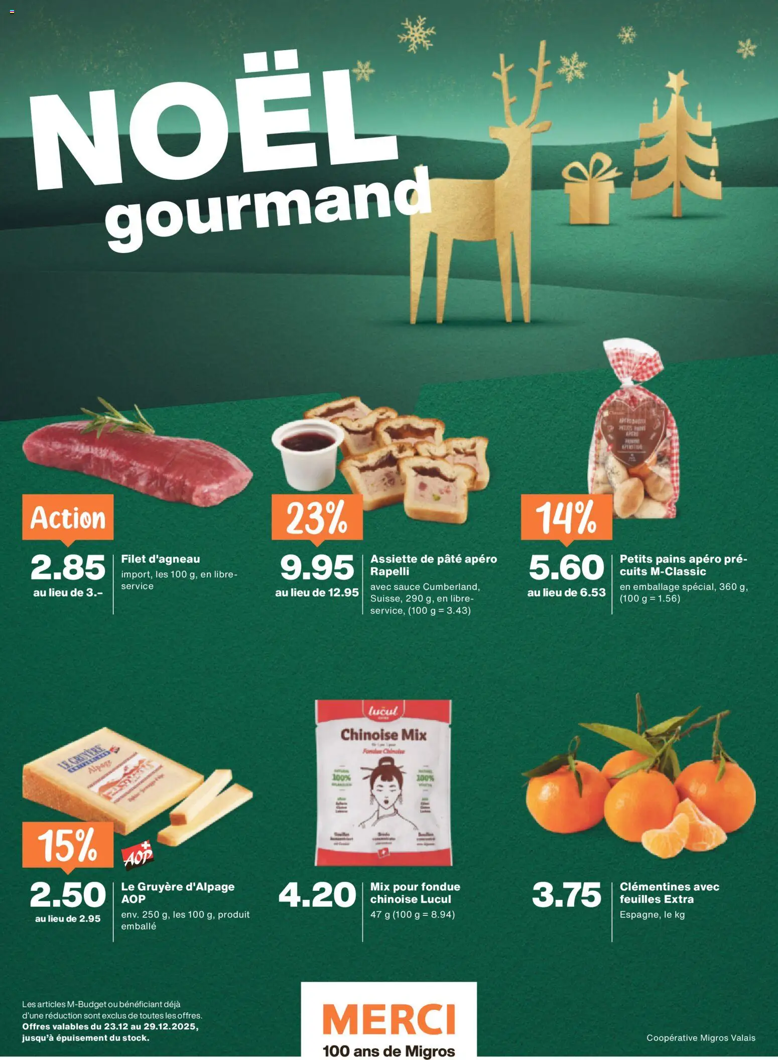 Migros Magazin FR – gültig ab 22.12.2025 | Seite: 32 | Produkte: Fondue