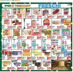 Anteprima del volantino Volantino Ipertriscount	 valido a partire dal 06.12.2025 | Pagina: 17 | Prodotti: Yogurt, Bresaola, Tacchino, Guanciale