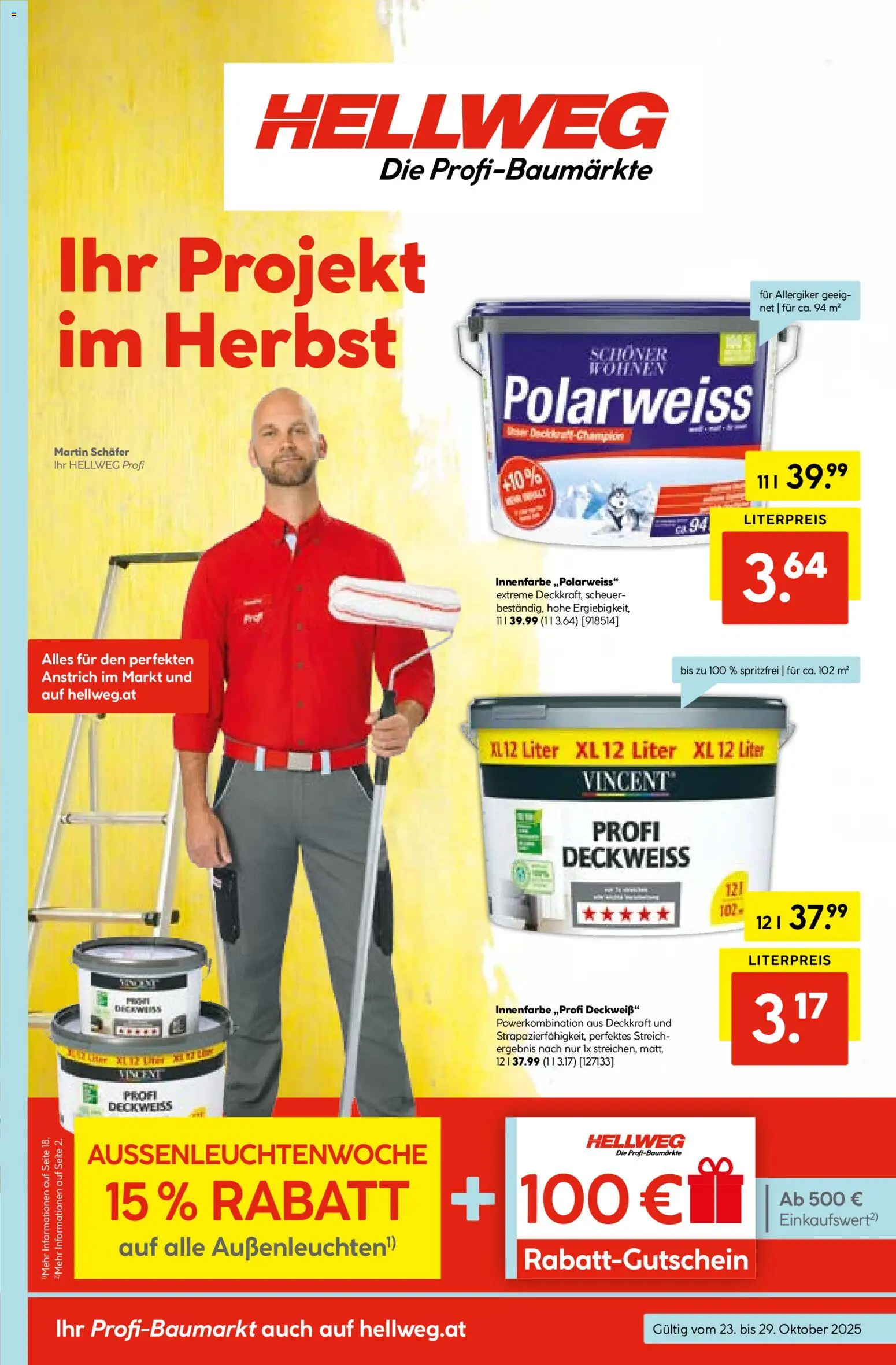HELLWEG Flugblatt gültig ab 23.10.2025 | Seite: 1