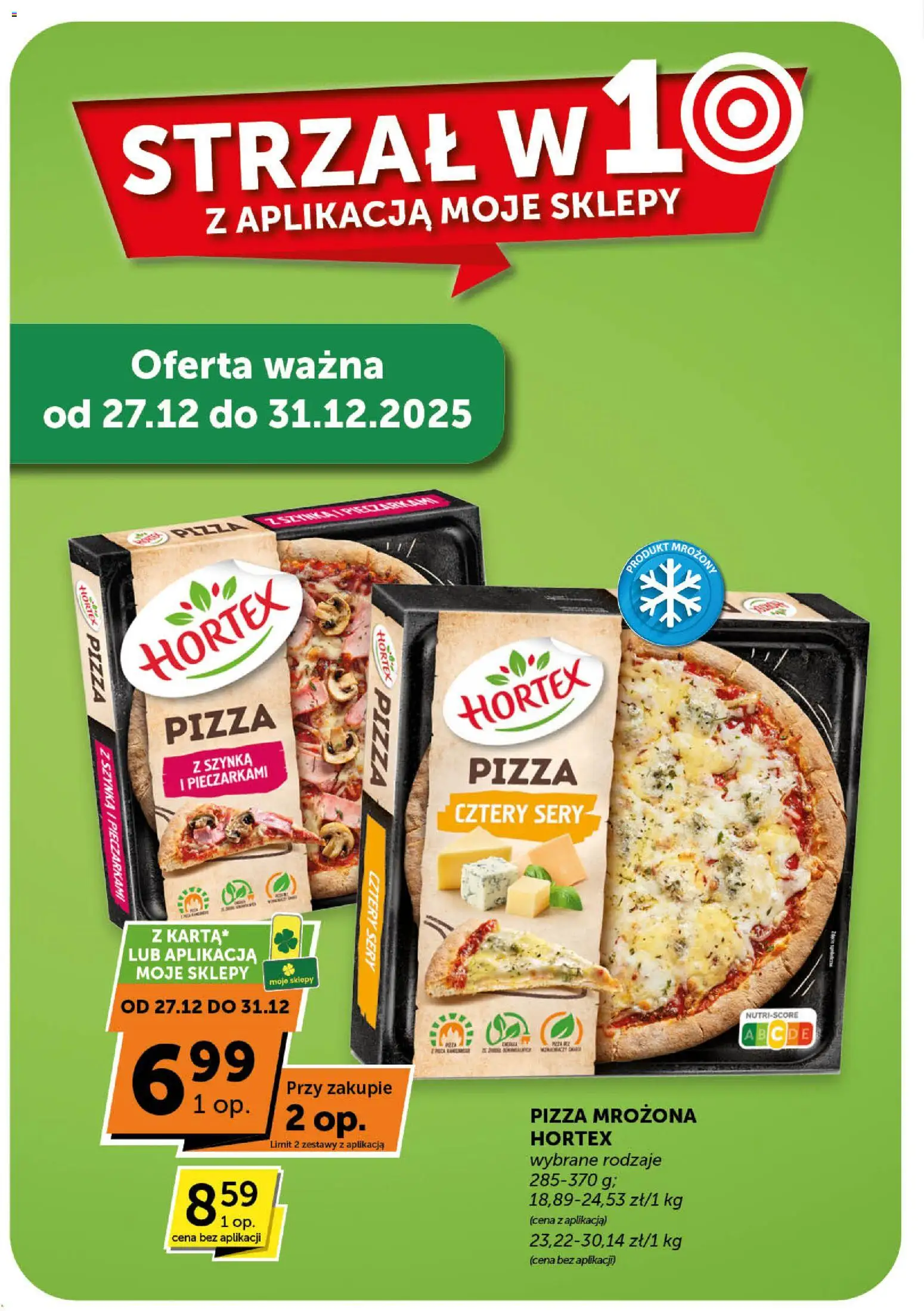 ABC Gazetka - Market od 27.12.2025 | Strona: 14 | Produkty: Szynka, Pizza mrożona, Sery, Pizza
