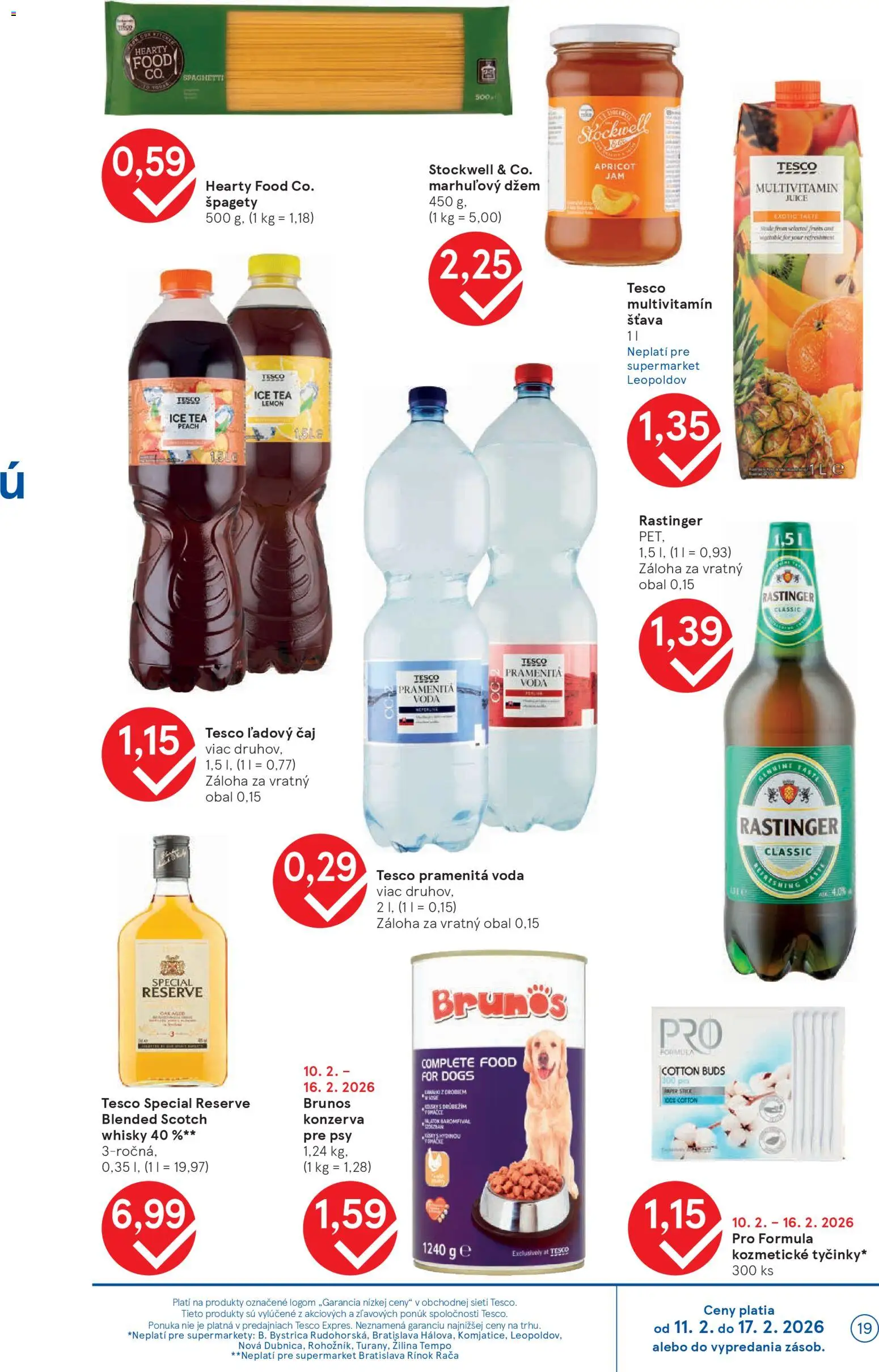 Nové Tesco akcie – leták je platný od 11.02.2026 | Strana: 19