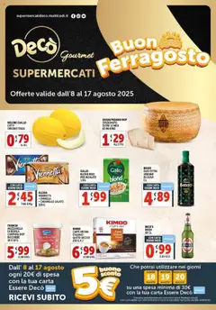 Anteprima del volantino Decò Gourmet - Roma catalogo valido a partire dal 08.08.2025
