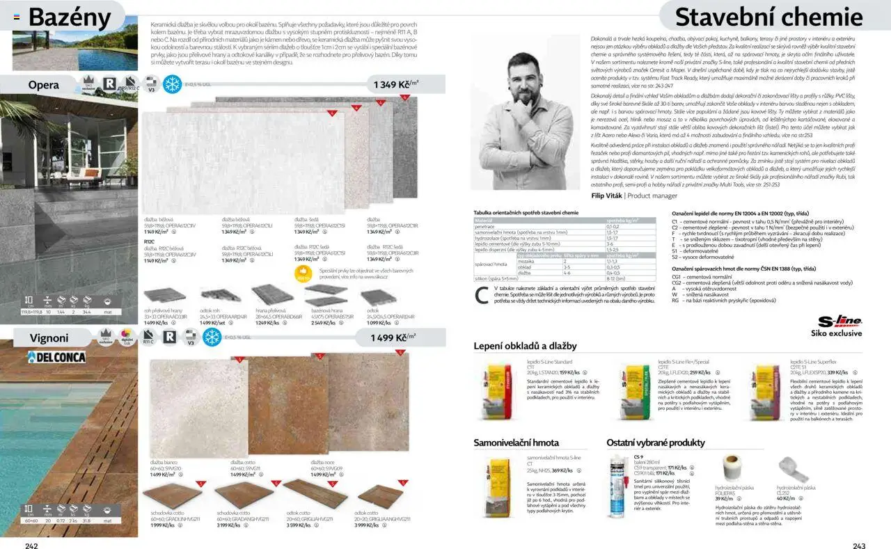 Siko koupelny katalog Koupelny 2025/2026 od 14.10.2025 | Strana: 122 | Produkty: Bazény, Dlažba, Nářadí, Silikon