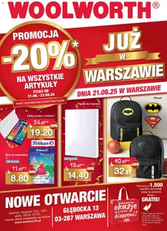 Pogląd oferty "Woolworth Gazetka - Już w Warszawie" - ważna od 21.08.2025