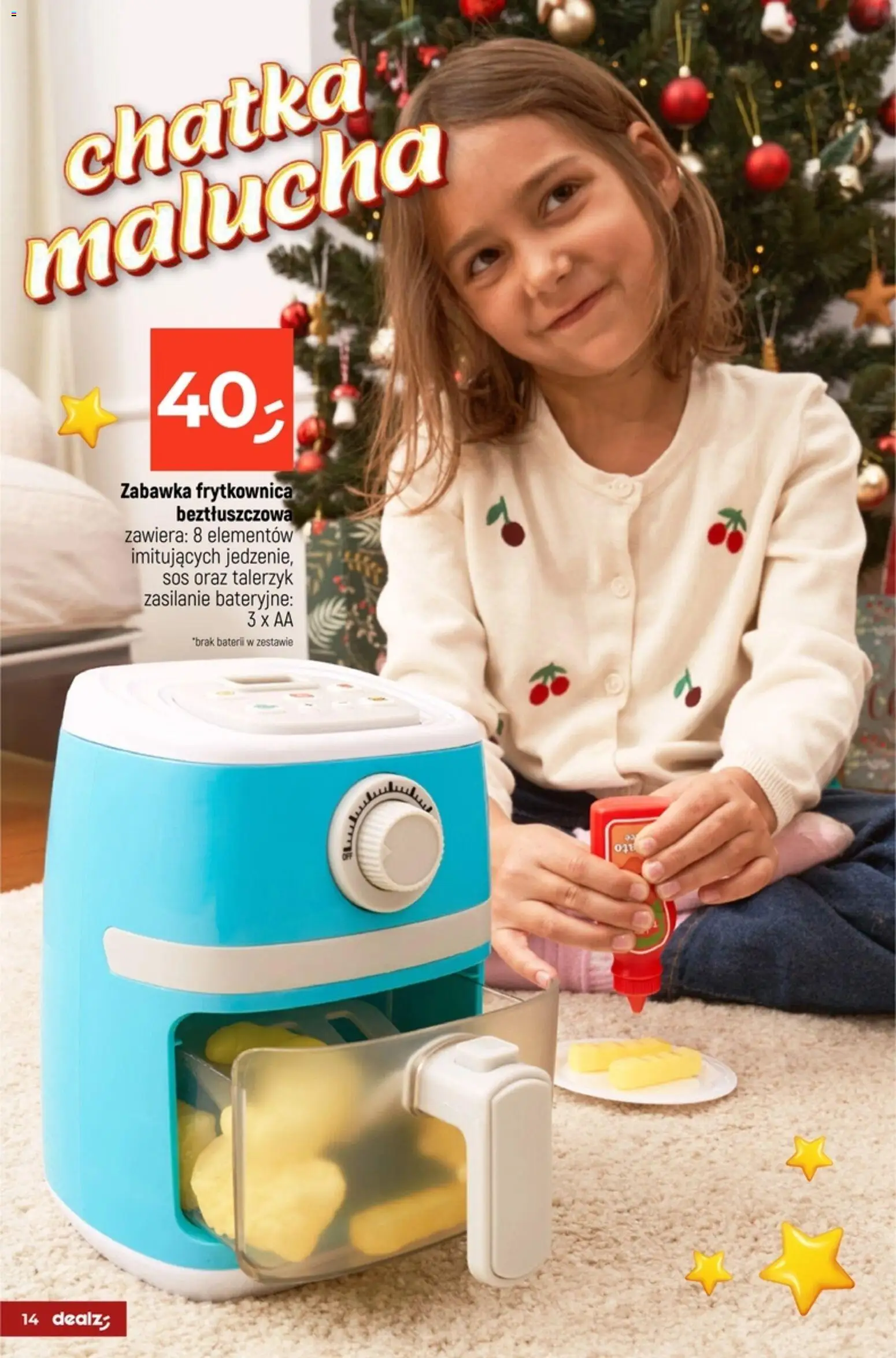 Dealz Gazetka - Zabawkowe super gwiazdy od 03.11.2025 | Strona: 14 | Produkty: Frytkownica, Frytkownica beztłuszczowa, Sos