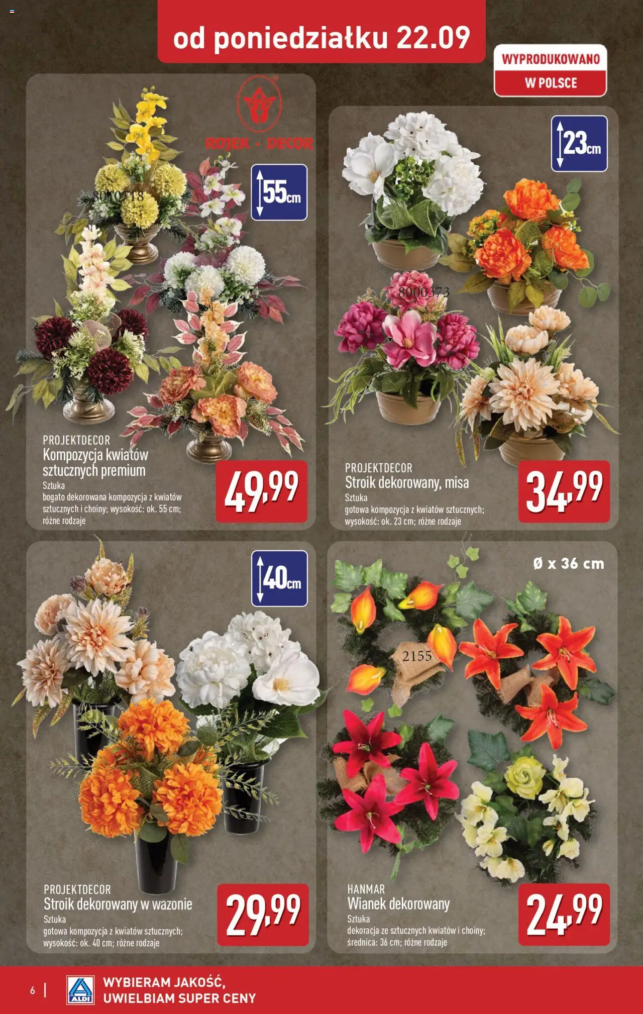 Aldi Gazetka - Artykuły przemysłowe i tekstylia od 22.09.2025 | Strona: 6