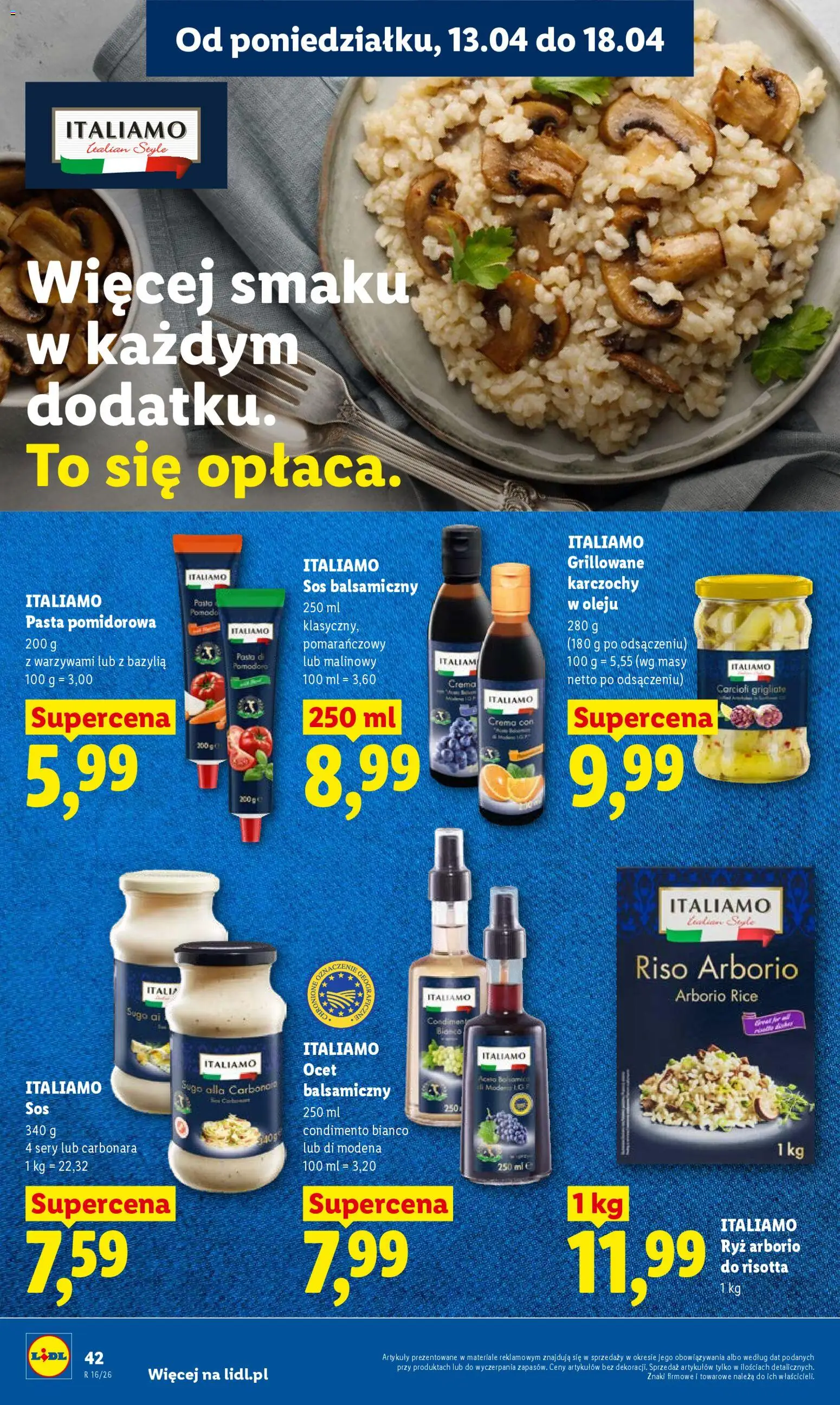 Lidl gazetka od 13.04.2026 | Strona: 42
