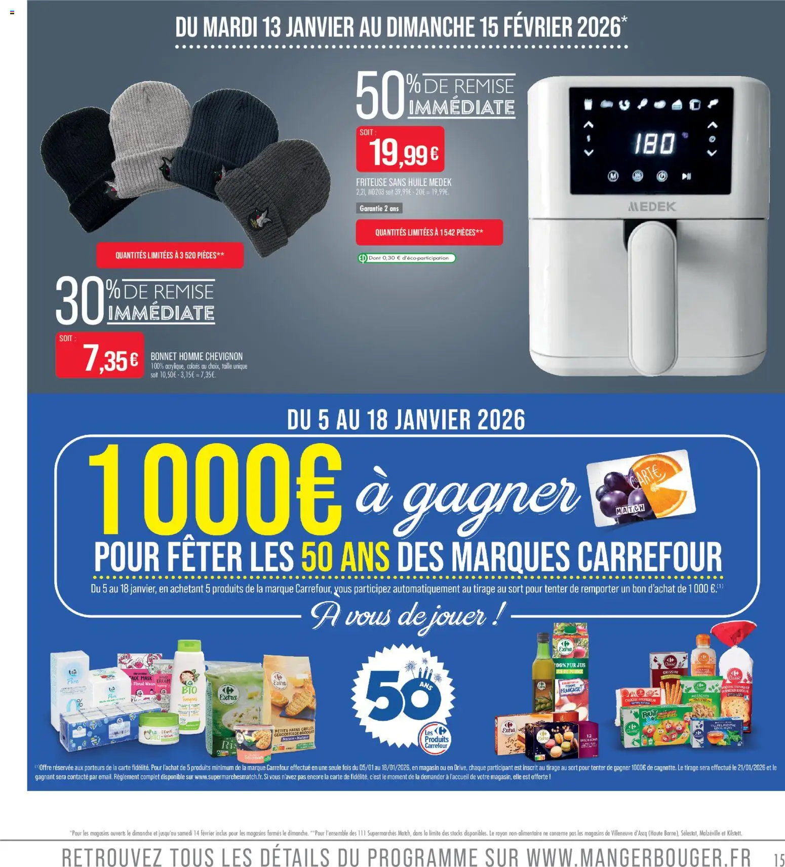 {H1} | Page: 15 | Produits: Friteuse sans huile, Pistaches, Huile, Jus