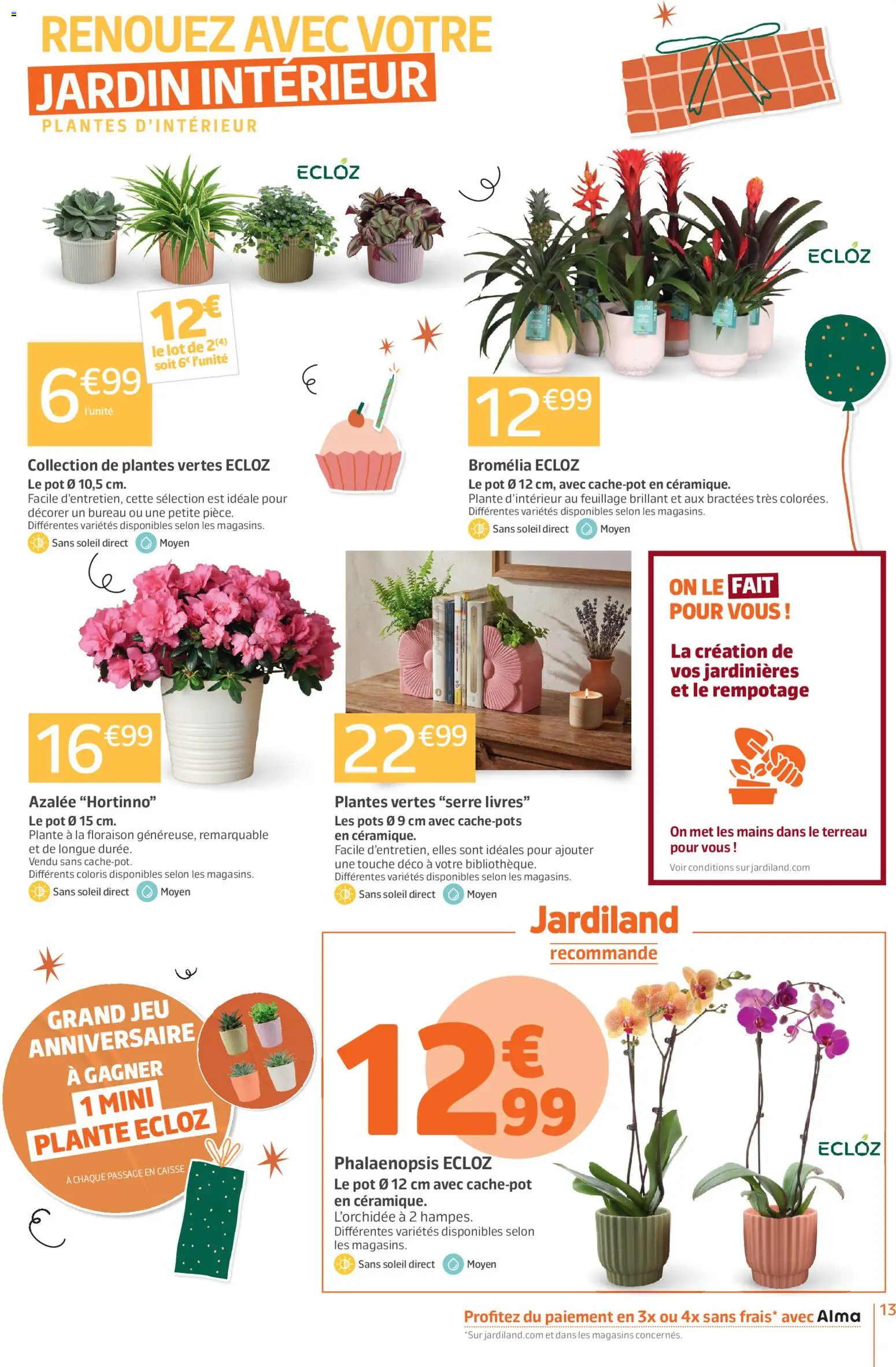 {H1} | Page: 13 | Produits: L'orchidée, Bureau, Plantes, Terreau