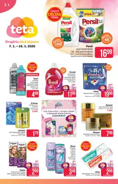 Teta drogerie leták platný od 07.01.2026