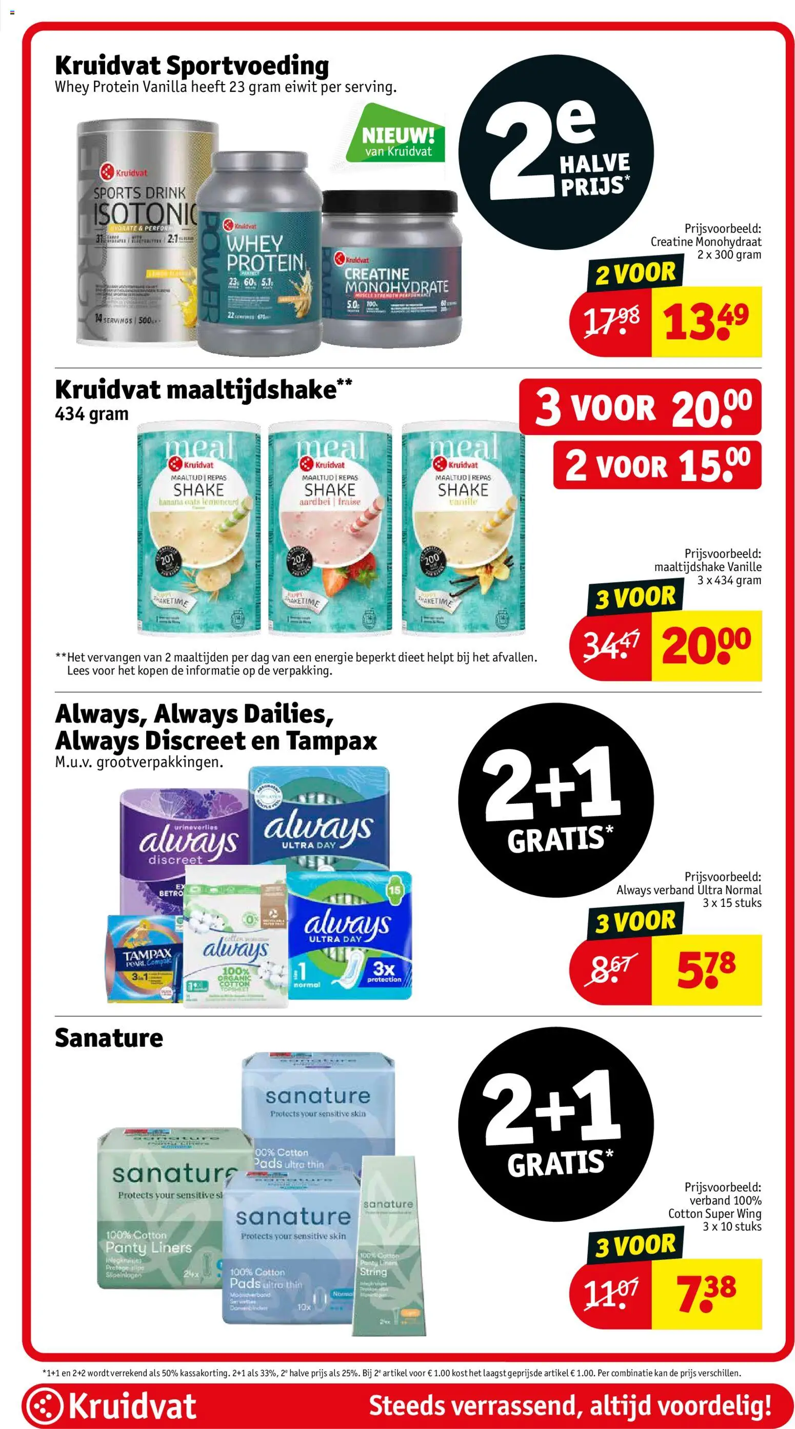 {H1} | Pagina: 59 | Producten: Pavilon, Panty, Pads, Aardbei