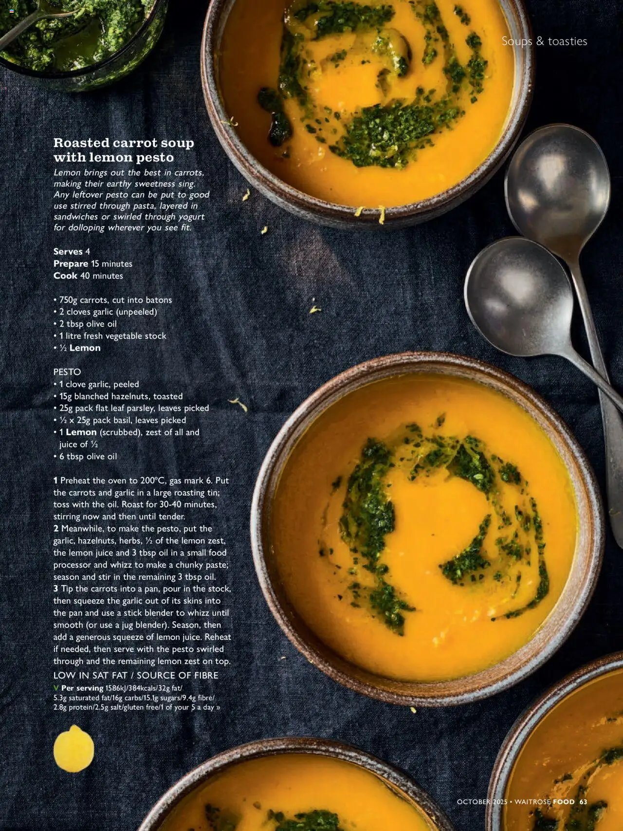  | Page: 63 | Products: Yogurt, Juice, Oven, Lemon