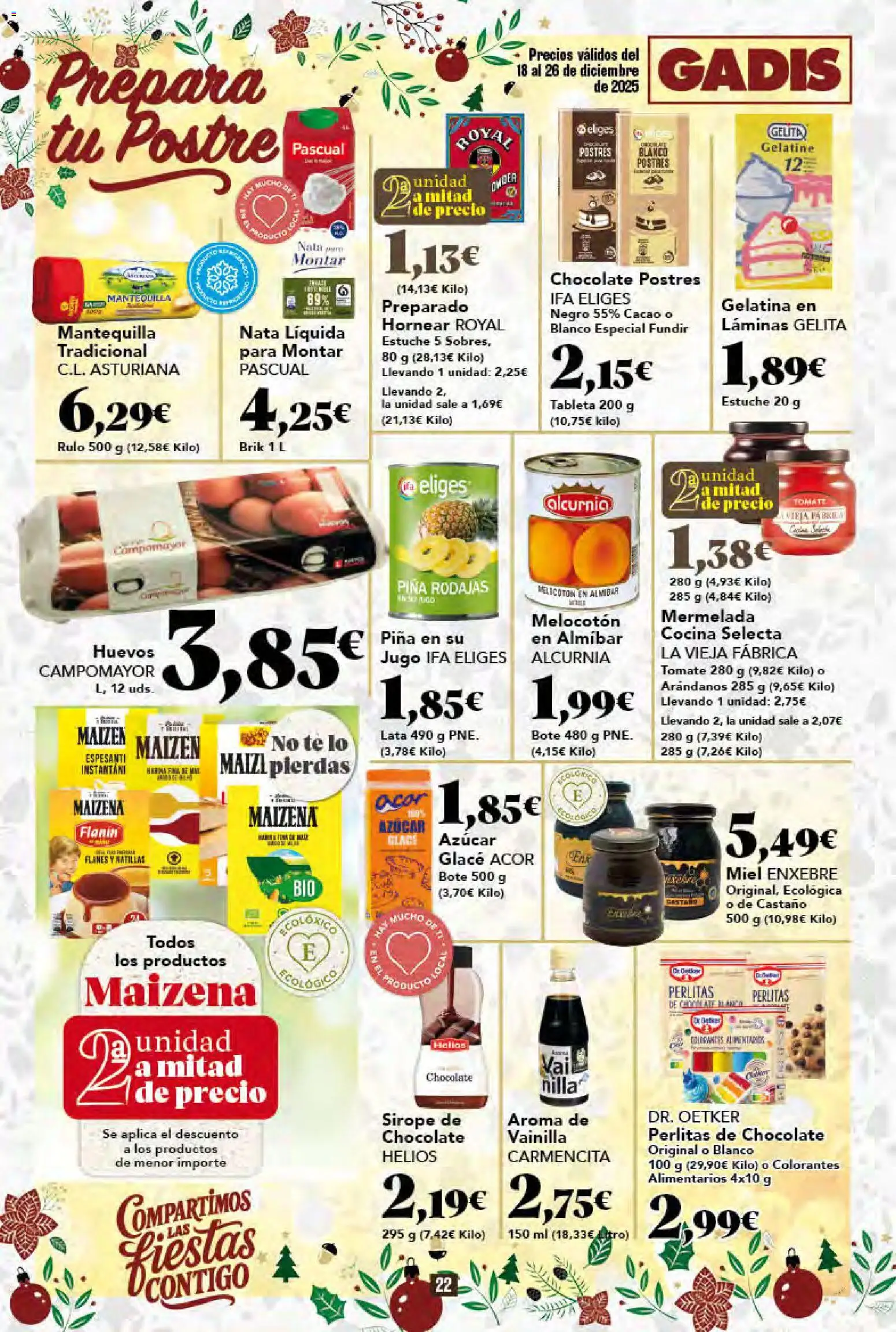 Gadis - folleto │ válido desde el 18.12.2025 | Página: 22 | Productos: Gelatina, Ψηφιακή κάμερα, Chocolate, Tableta