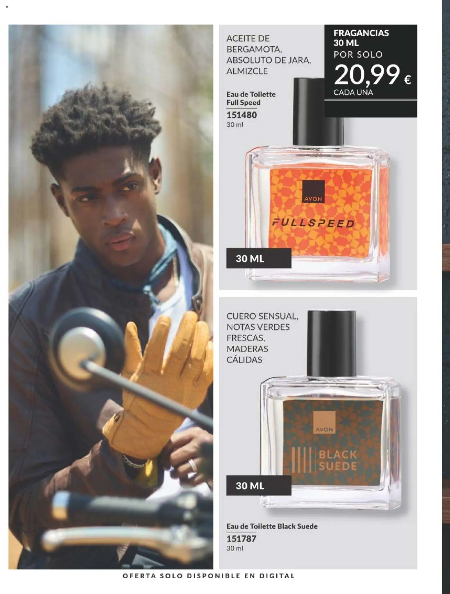 Catálogo AVON campaña 5 │ válido desde el 01.05.2026 | Página: 190 | Productos: Eau de toilette, Aceite