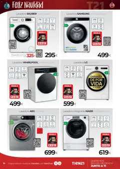 Vista previa Tien 21 folleto válido desde el 01.12.2025 | Página: 14 | Productos: Lavadora, Cesta