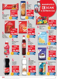 Kaufland leták - Praha 4 od 23.07.2025 | Strana: 31 | Produkty: Piškoty, Tyčinky, Sirup, Želé bonbóny