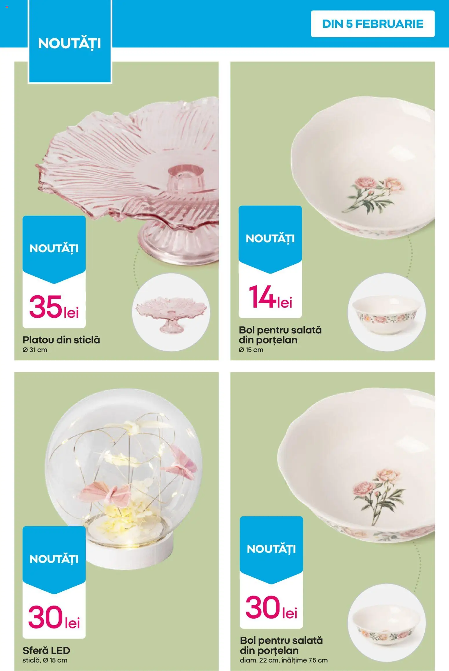 Noul catalog Pepco – valabil de la 12.02.2026 | Pagină: 12 | Produse: Bol, Babak, Salată