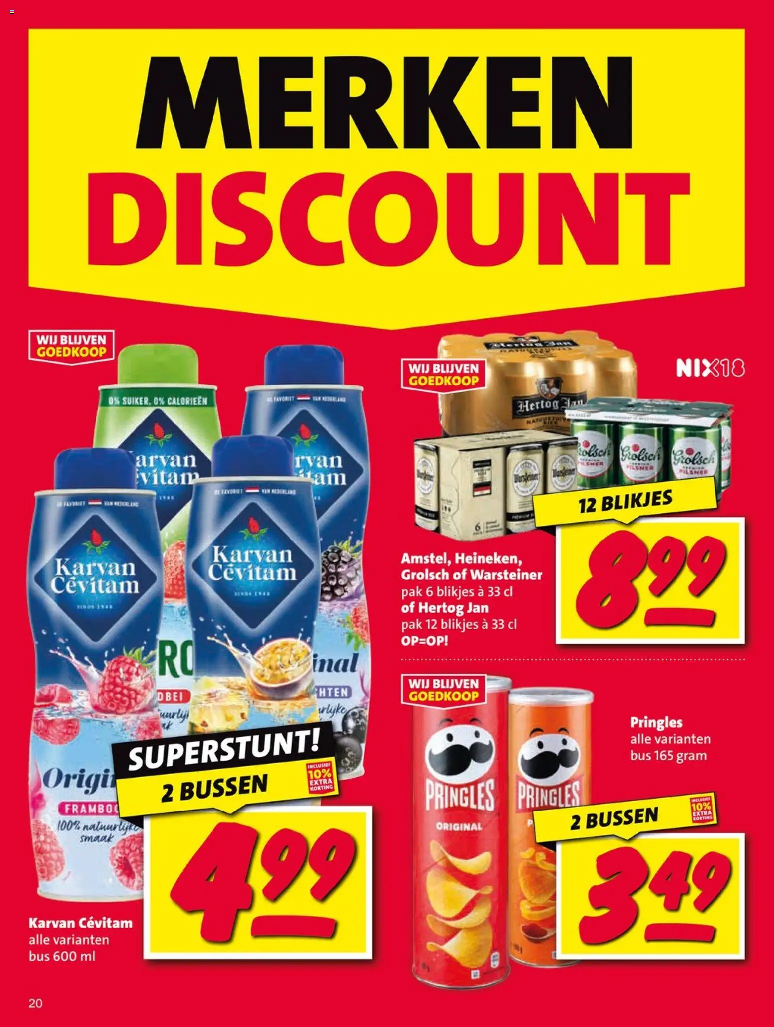 {H1} | Pagina: 20 | Producten: Pringles