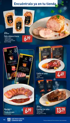 Vista previa Aldi folleto Península válido desde el 30.10.2025 | Página: 30 | Productos: Jamón serrano, Queso, Café, Cerveza