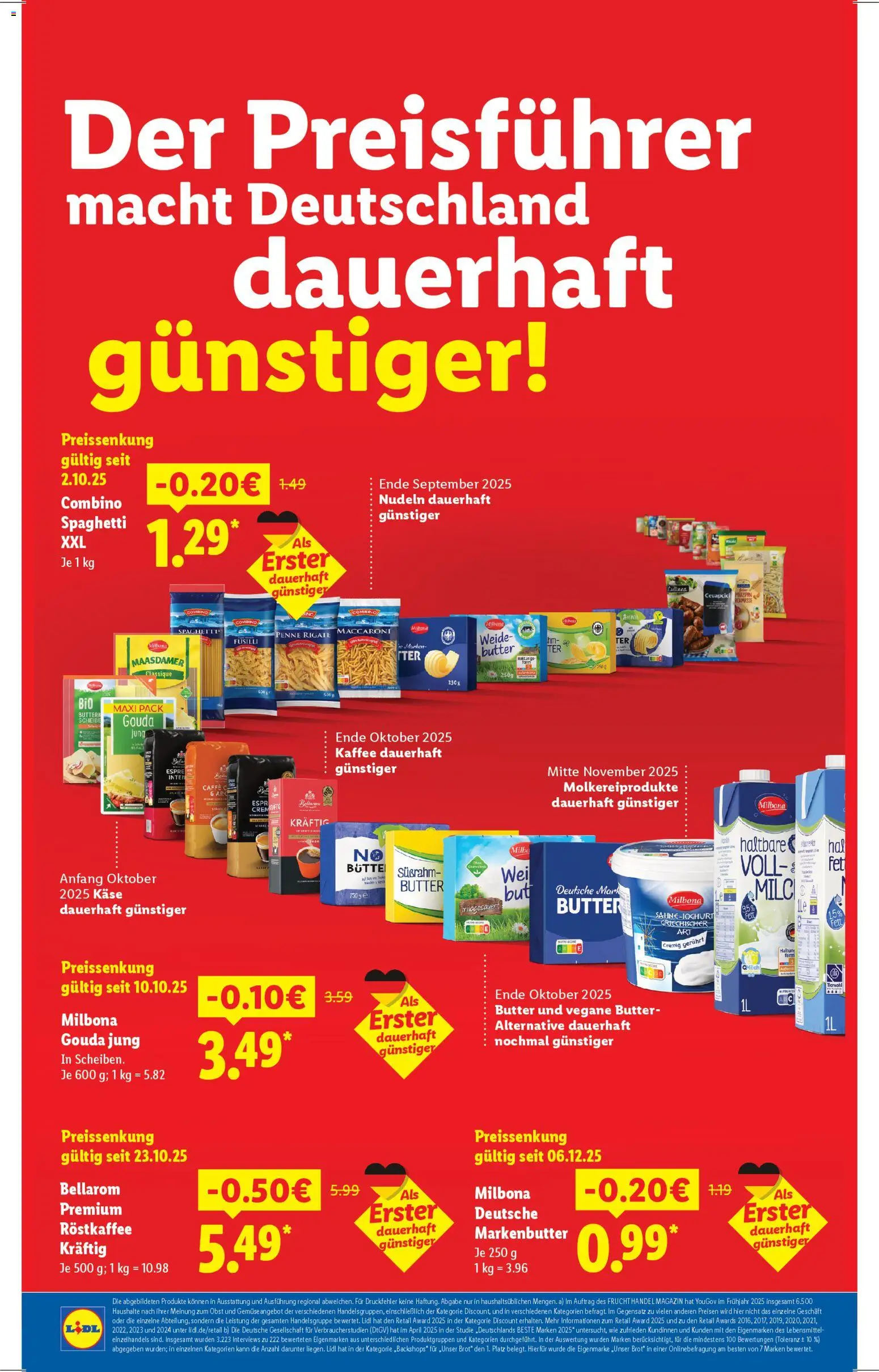 Lidl Prospekt Ochsenfurt – gültig ab 19.01.2026 | Seite: 2 | Produkte: Butter, Kaffee, Cevapcici, Obst