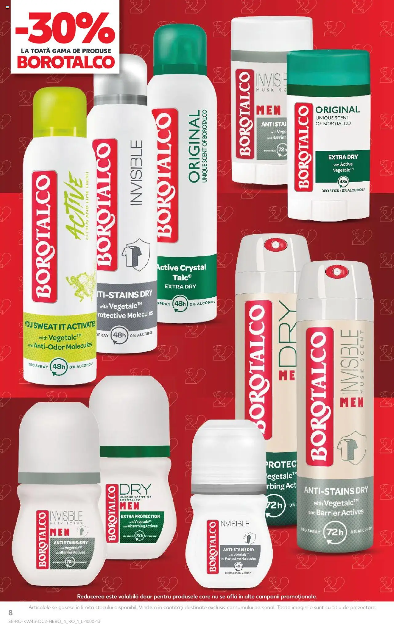 Noul catalog Kaufland – valabil de la 22.10.2025 | Pagină: 8 | Produse: Lime, Deodorant
