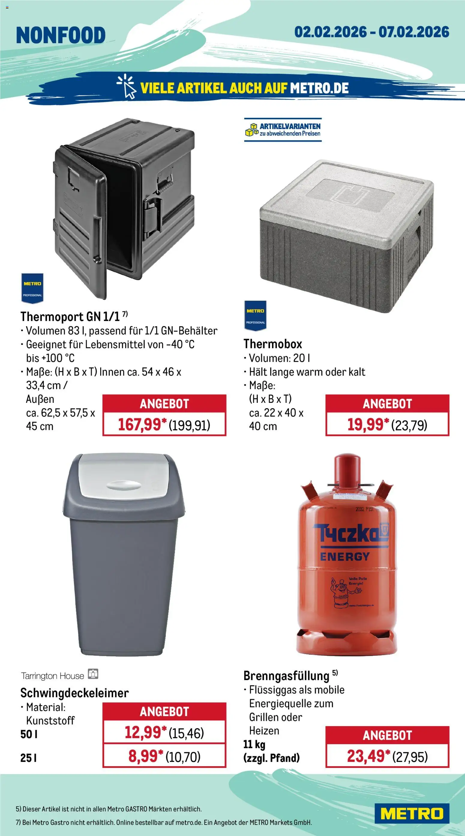Metro Wochen-Angebote Gastro – gültig ab 02.02.2026 | Seite: 21 | Produkte: Energy