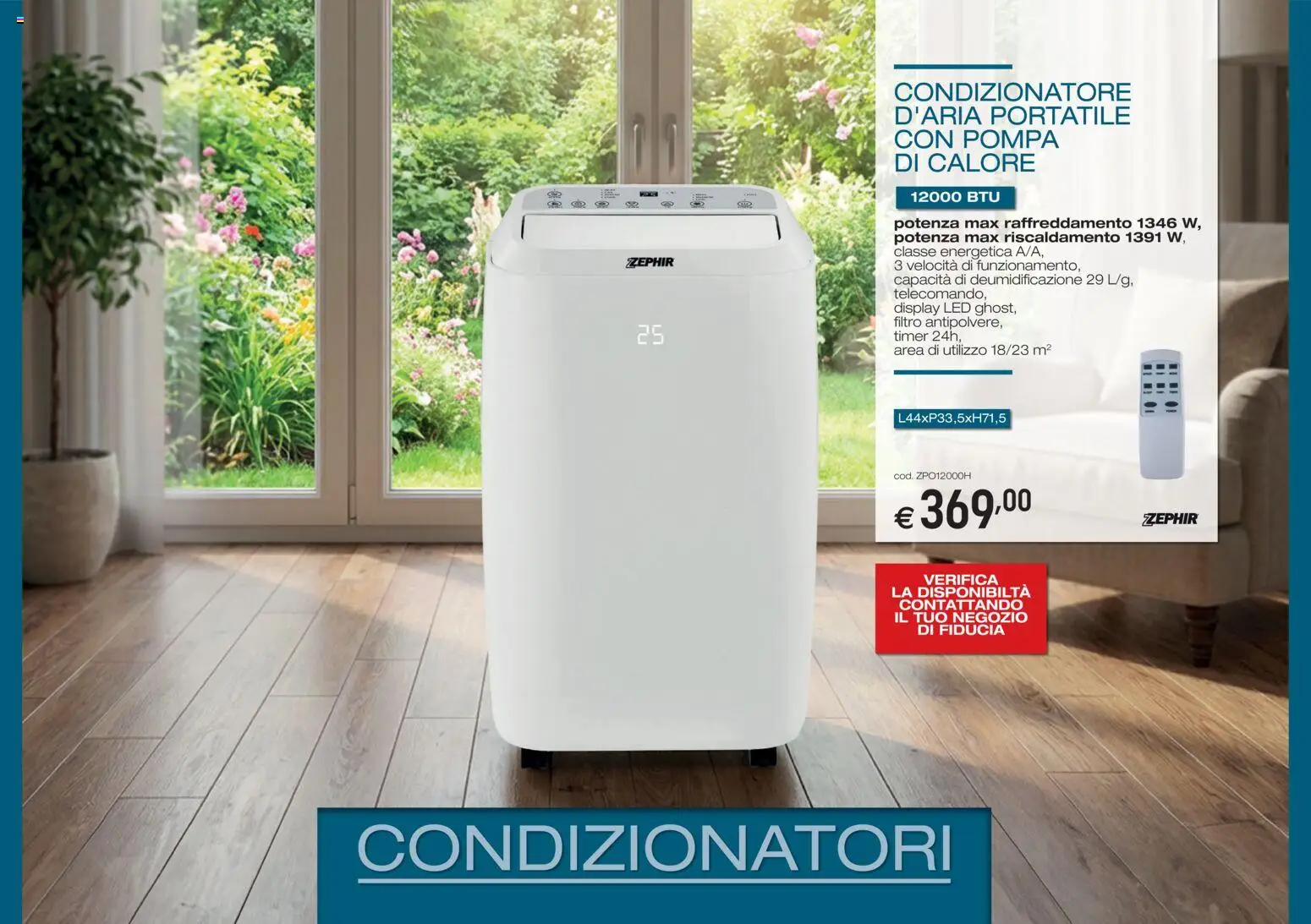 Volantino Brico OK del 05.03.2026 | Pagina: 9 | Prodotti: Telecomando, Condizionatore