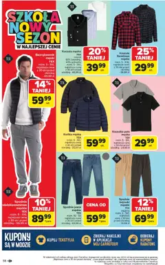 Carrefour - Gazetka Szkoła nowy sezon od 28.07.2025 | Strona: 56 | Produkty: Bezrękawnik, Kurtka, Naklejki, Tekstylia