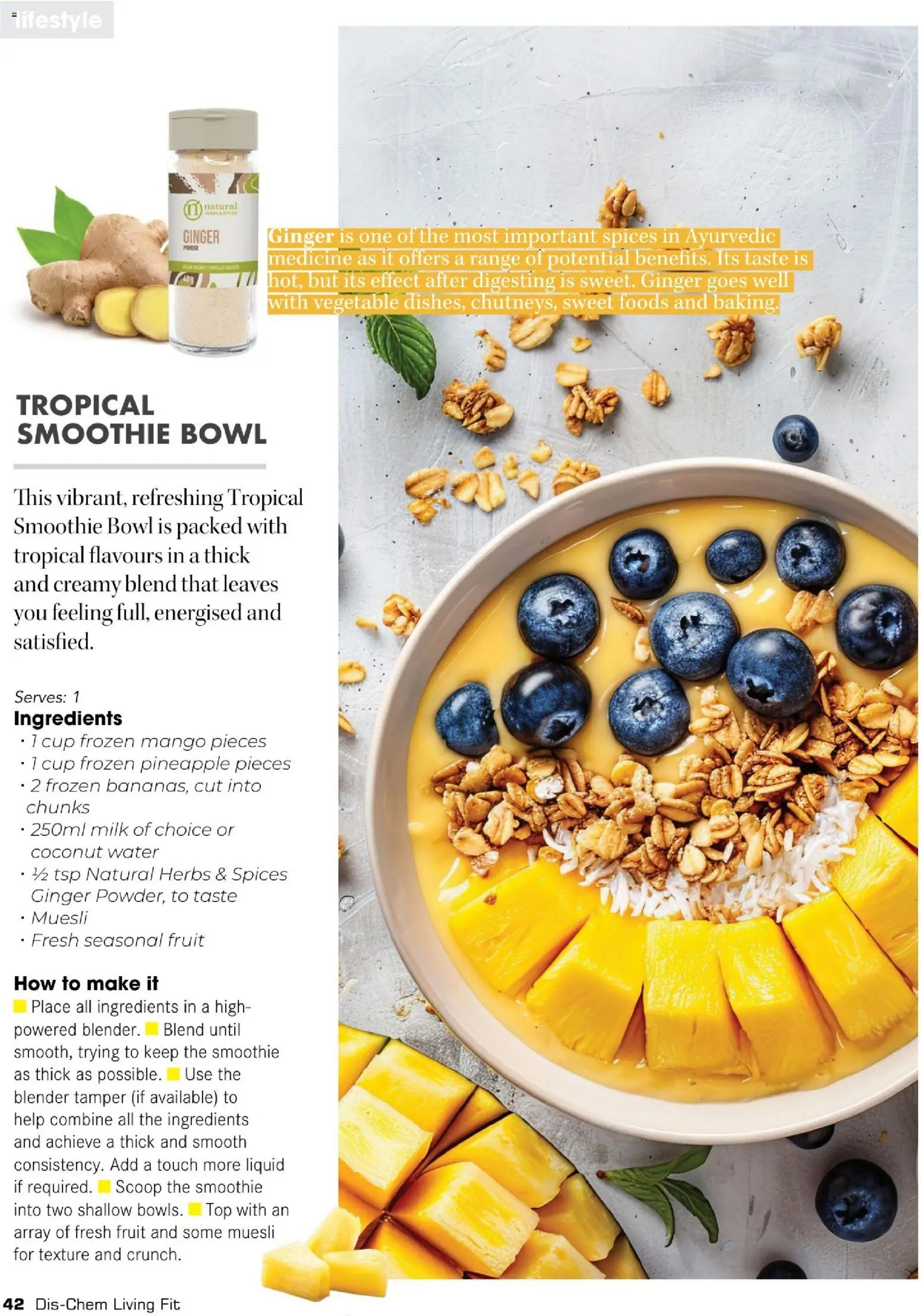 New Dis-Chem catalogue – valid from 26.11.2025 | Page: 44 | Products: Pineapple, Spices, Fruit, Mango