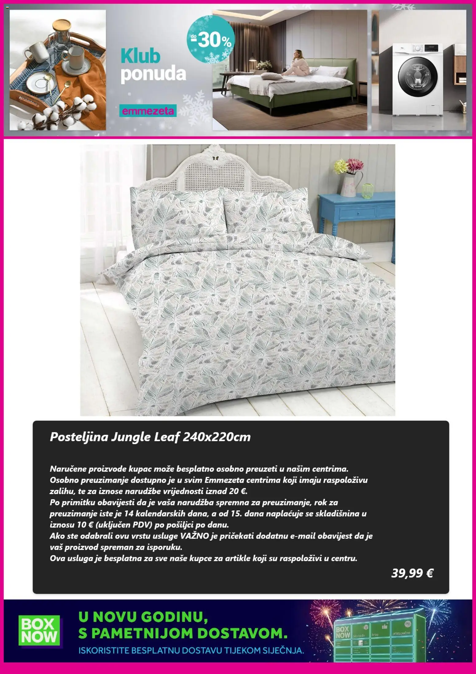 Emmezeta katalog | vrijedi od 05.01.2026 | Stranica: 2 | Proizvodi: Posteljina