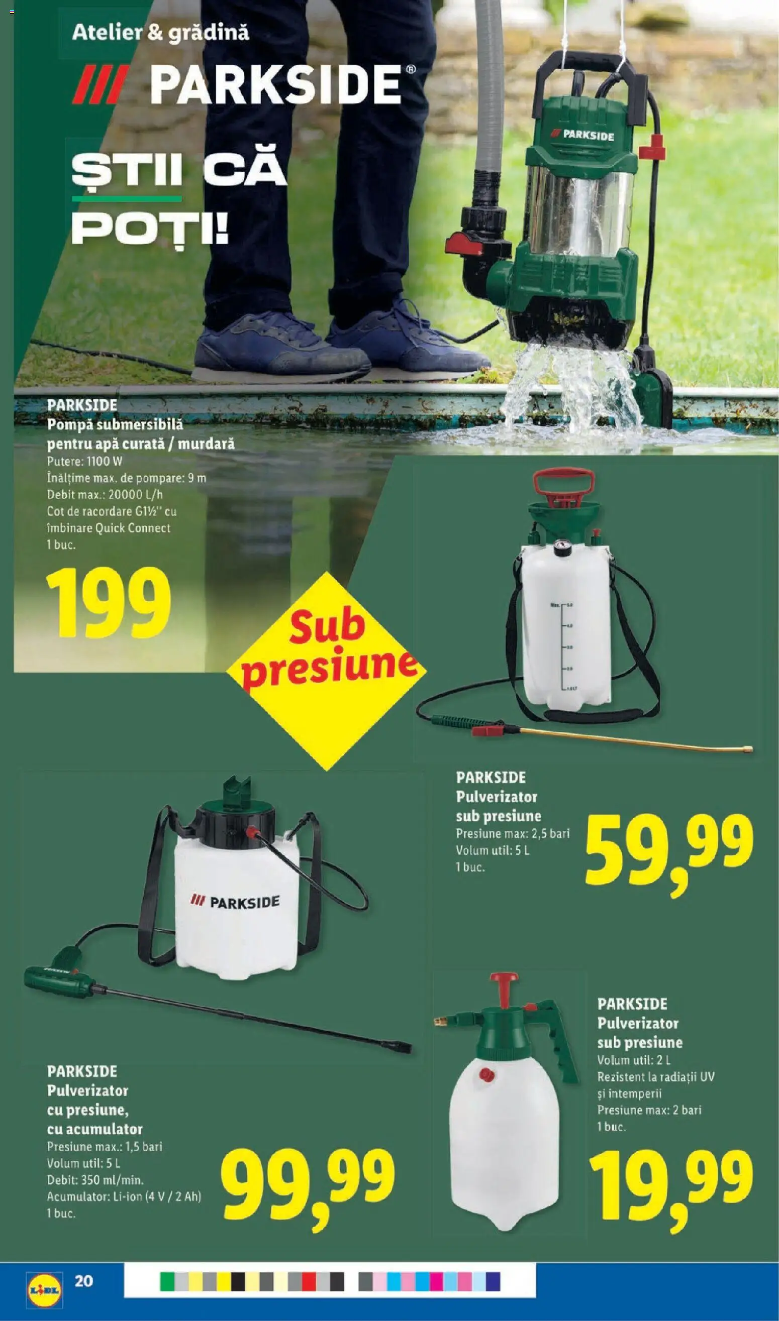 Noul catalog Lidl – valabil de la 02.03.2026 | Pagină: 20 | Produse: Apă