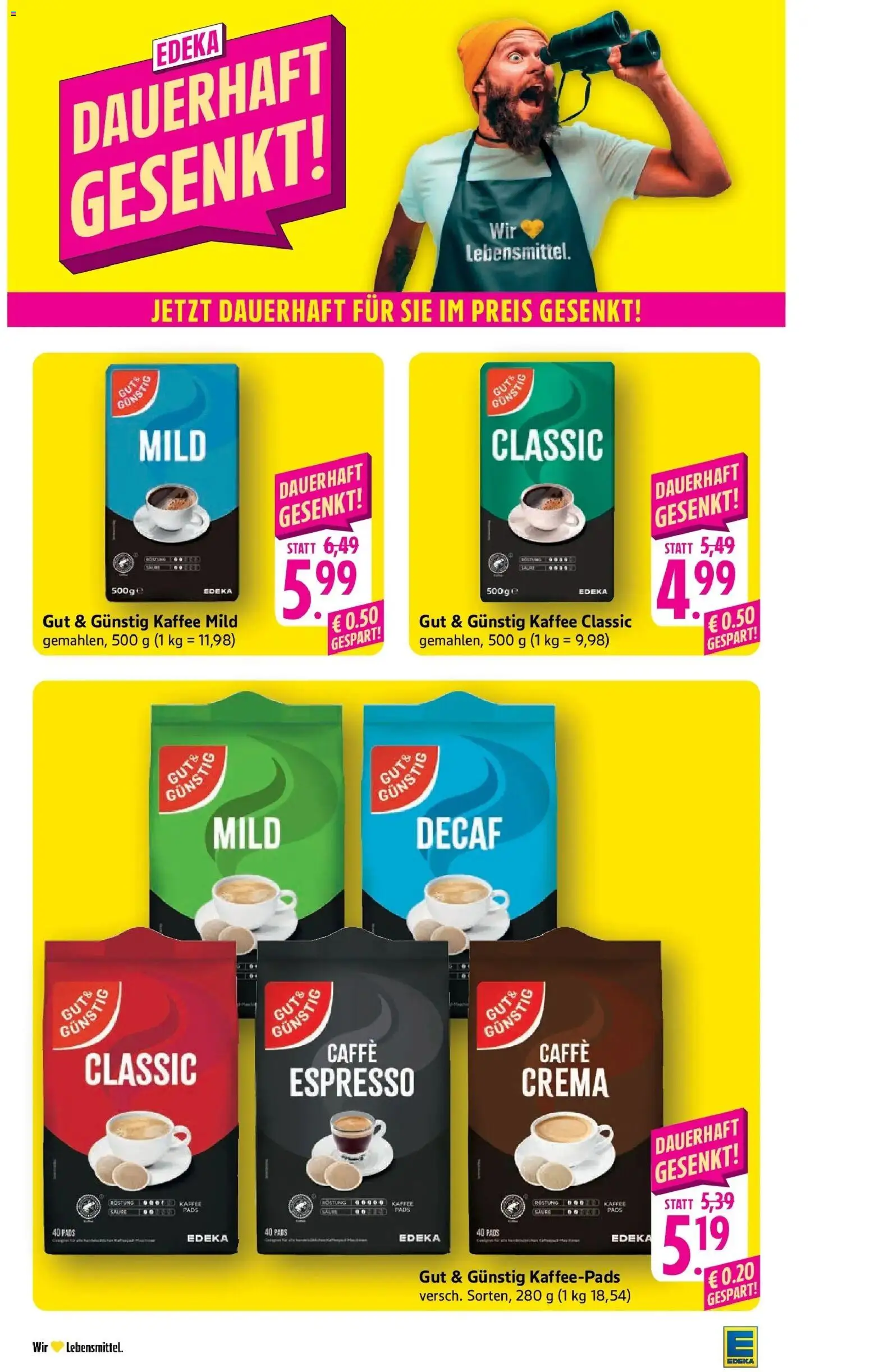 Angebote – gültig ab 16.03.2026 | Seite: 42 | Produkte: Kaffeepads, Kaffee